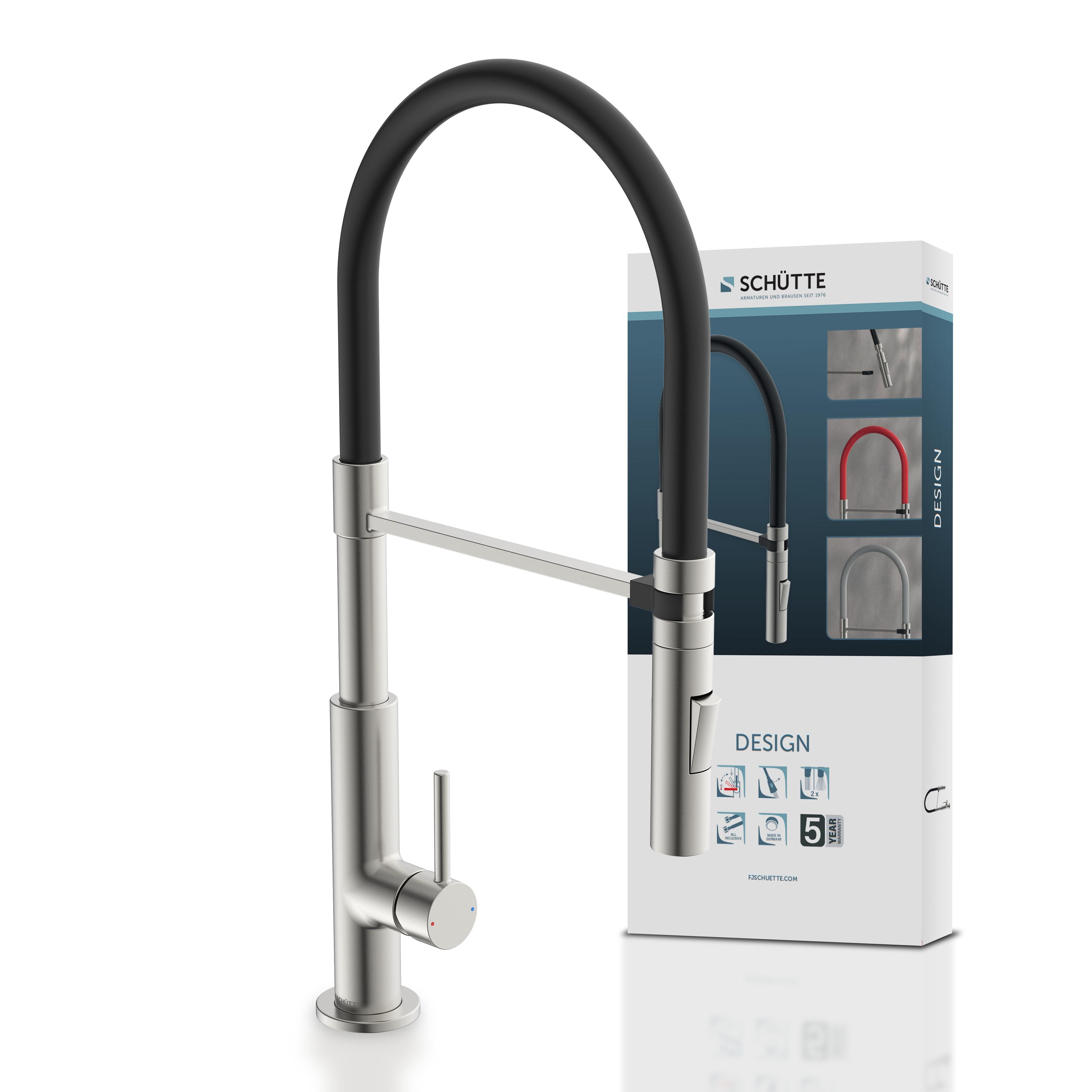 Schütte Spültischarmatur Design ausziehbar, 360° schwenkbar, günstig online kaufen