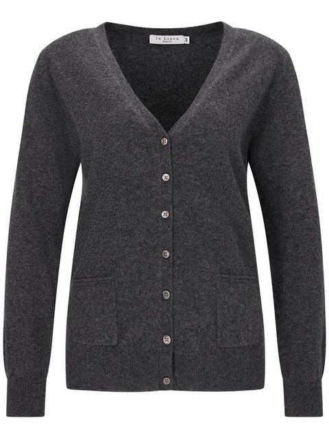 IN LINEA Strickjacke Cardigan, V-Ausschnitt,1/1-Arm günstig online kaufen