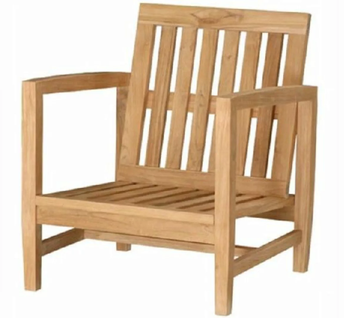 Lounge Sessel Udine Teak Massivholz günstig online kaufen