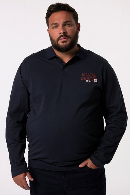 Men Plus Poloshirt Men+ Poloshirt Langarm Bauchfit bis 8 XL günstig online kaufen