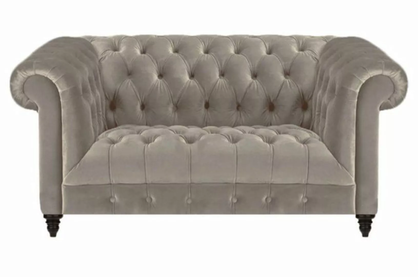 JVmoebel Chesterfield-Sofa Chesterfield Sofa Zweisitzer Einrichtung Polster günstig online kaufen