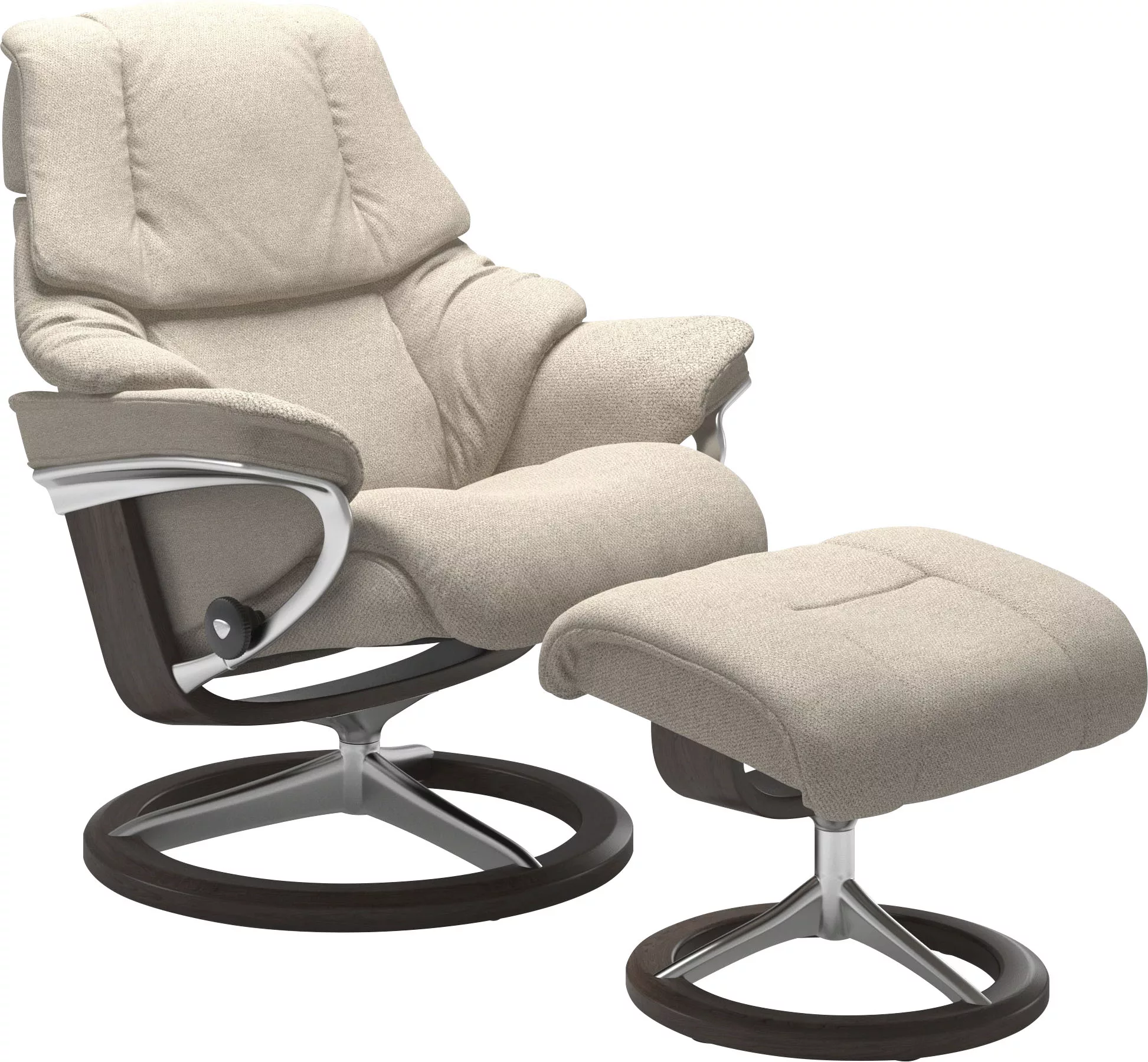 Stressless® Relaxsessel »Reno«, (Set, Relaxsessel mit Hocker), mit Hocker, günstig online kaufen