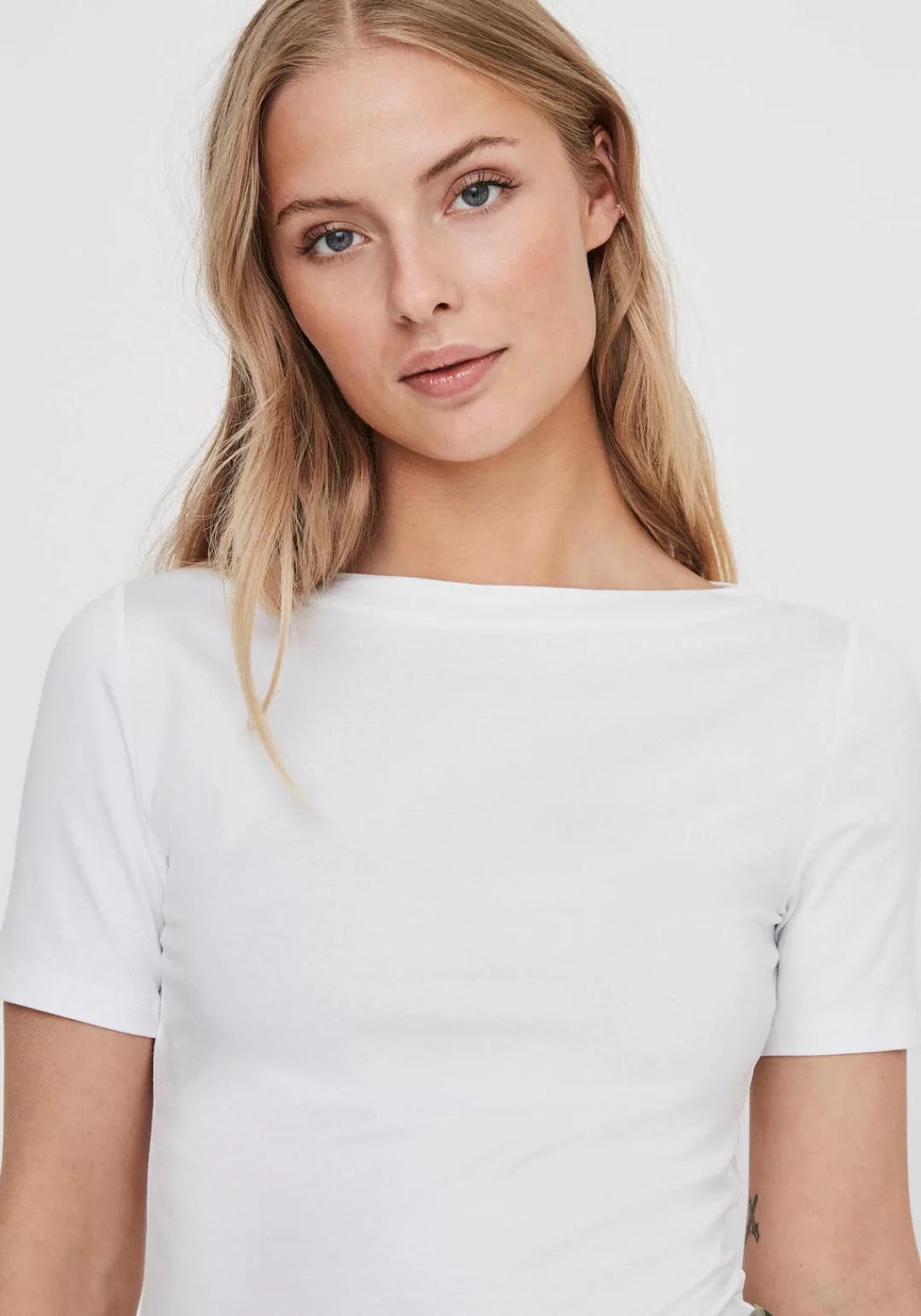 Vero Moda T-Shirt VMPanda (1-tlg) Plain/ohne Details günstig online kaufen