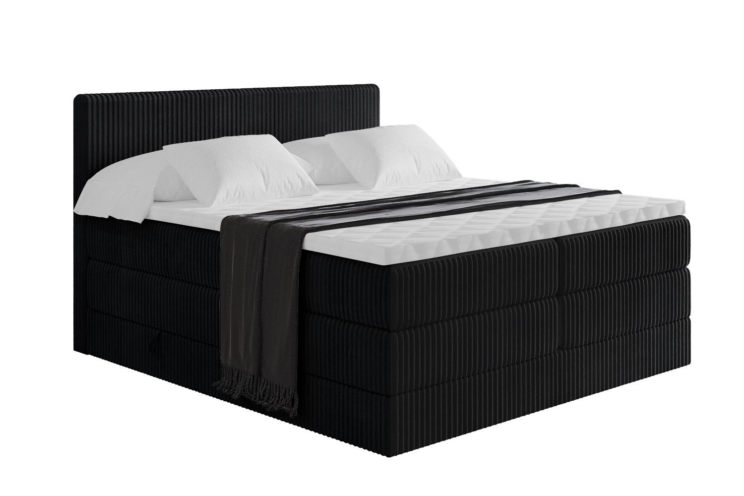 ALTDECOR Boxspringbett TOLO KING (Multipocket-Matratze H4, günstig online kaufen