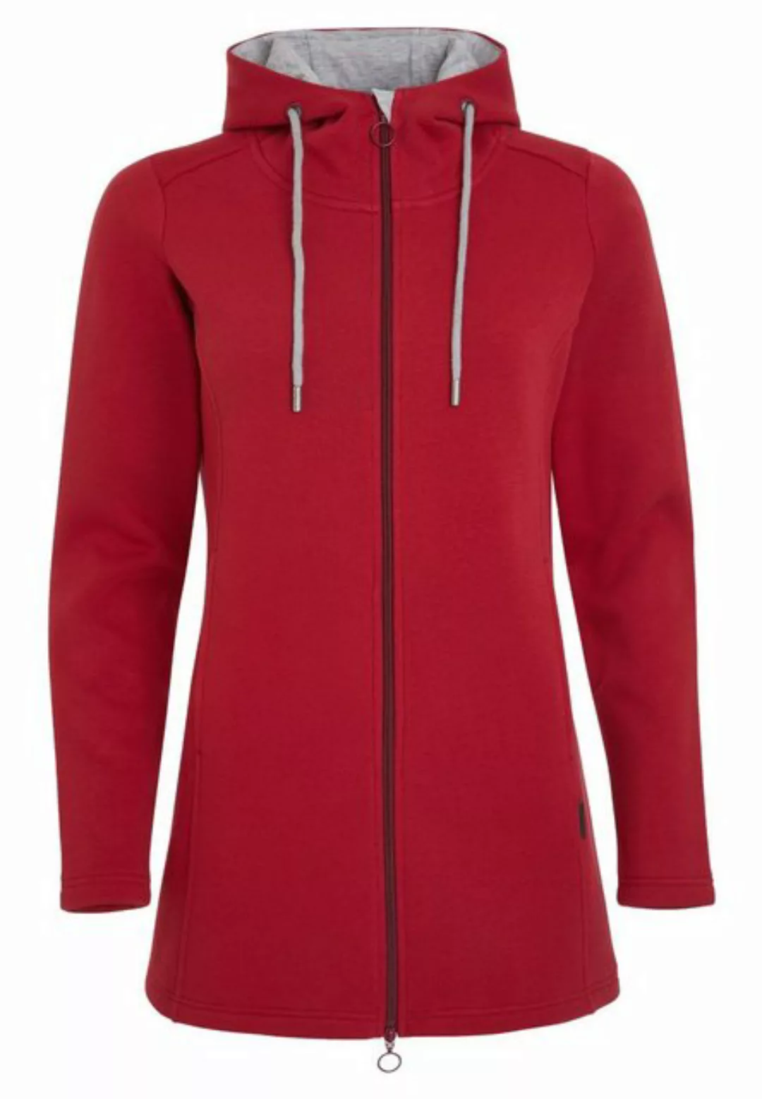 Elkline Strickfleecejacke Lily weiches Jersey Material 2-Wege-Reißverschlus günstig online kaufen