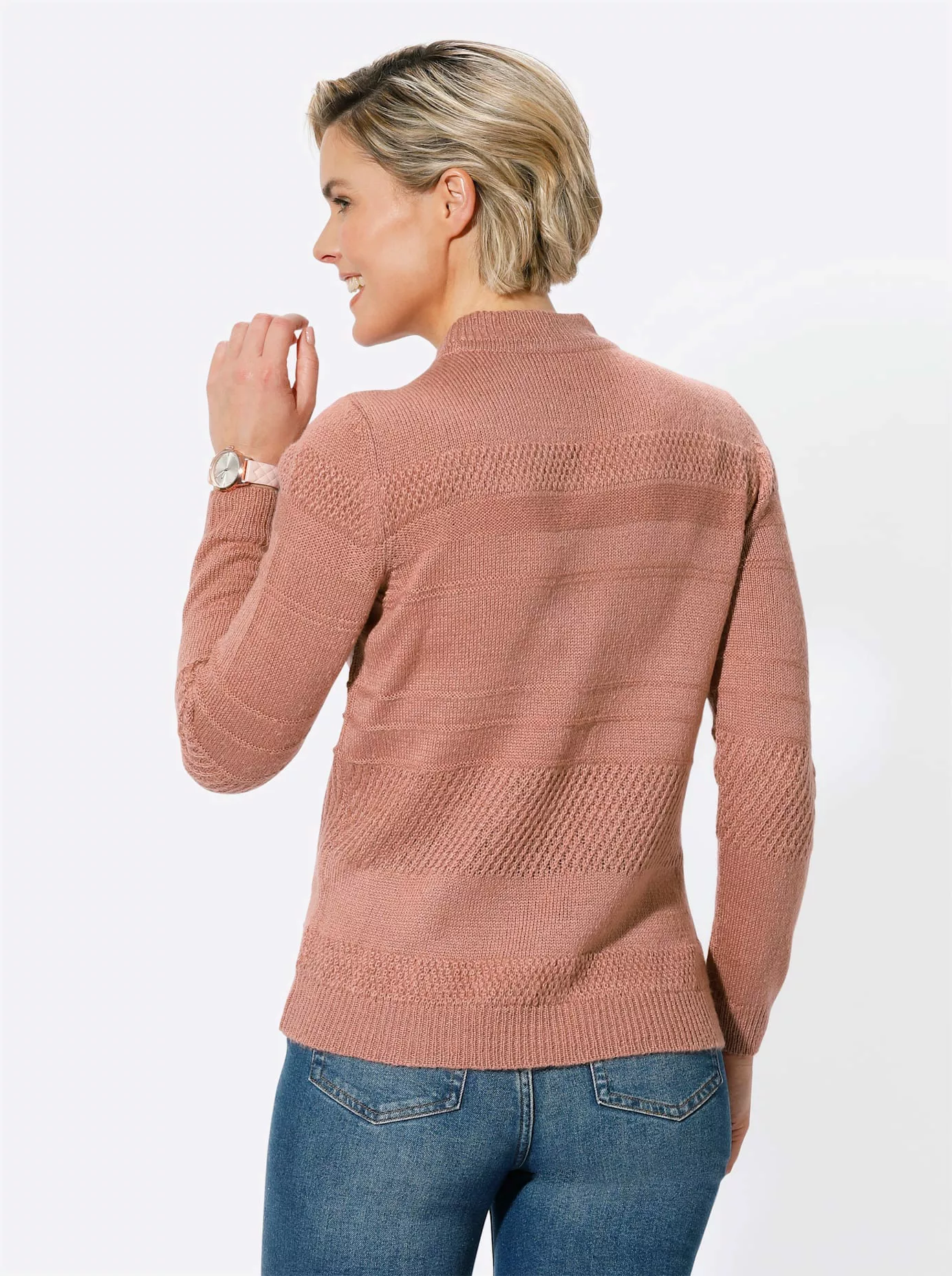 Classic Basics Stehkragenpullover "Pullover" günstig online kaufen