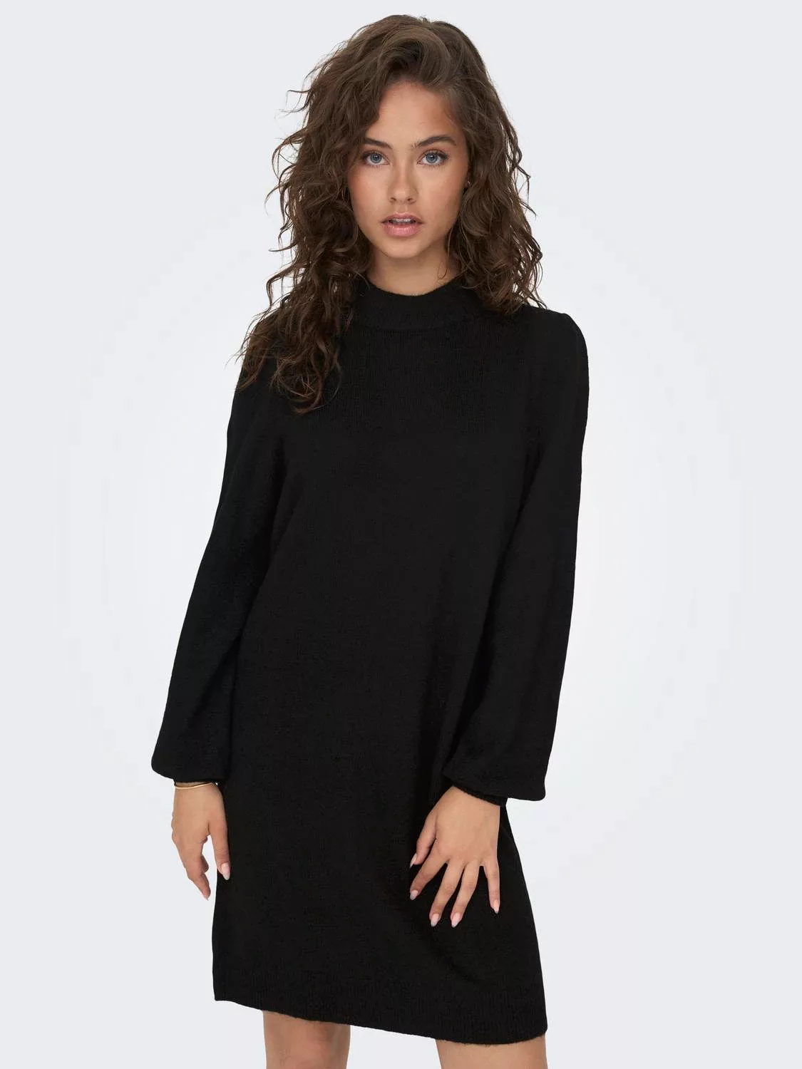 JDY Strickkleid JDYRUE LIFE L/S HIGH NECK DRESS KNT NOOS günstig online kaufen