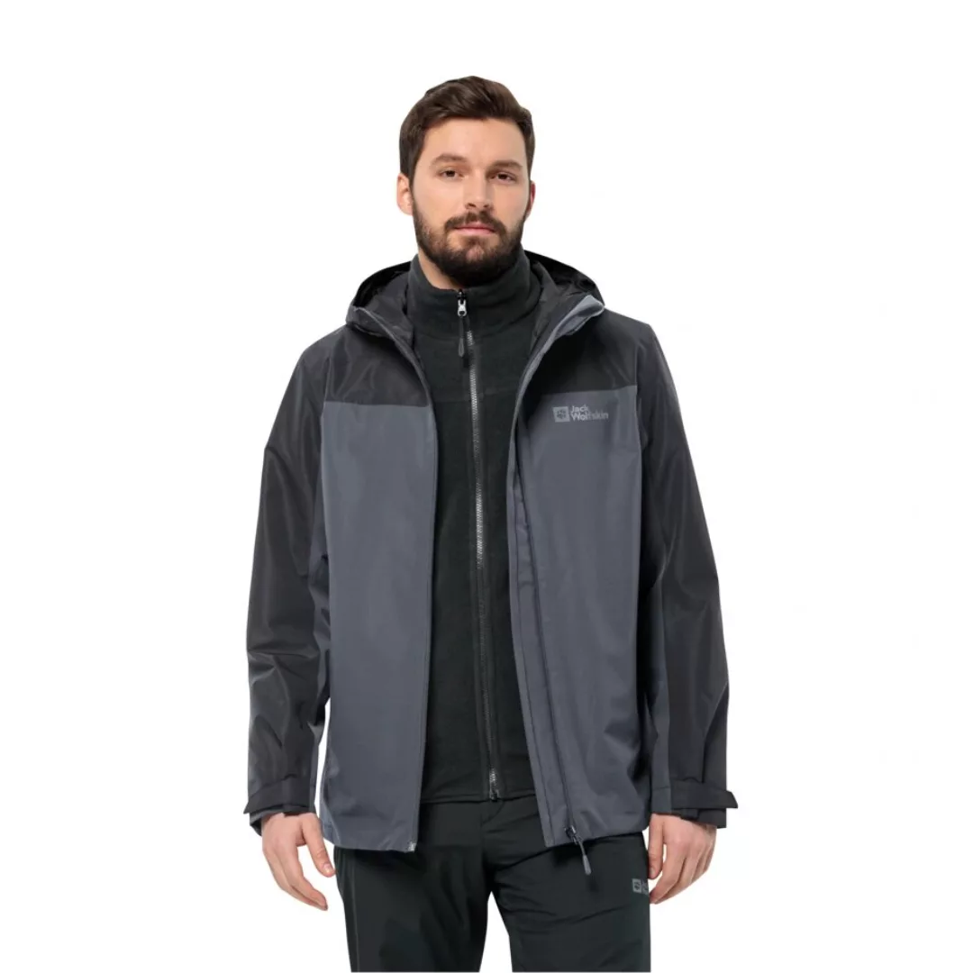 Jack Wolfskin 3-in-1-Funktionsjacke "TAUBENBERG 3IN1 JKT M", mit Kapuze, mi günstig online kaufen