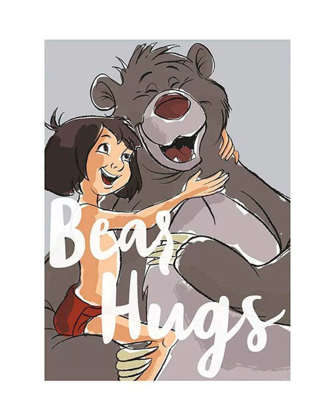 Komar Poster "Bear Hug", Disney, (1 St.), Kinderzimmer, Schlafzimmer, Wohnz günstig online kaufen