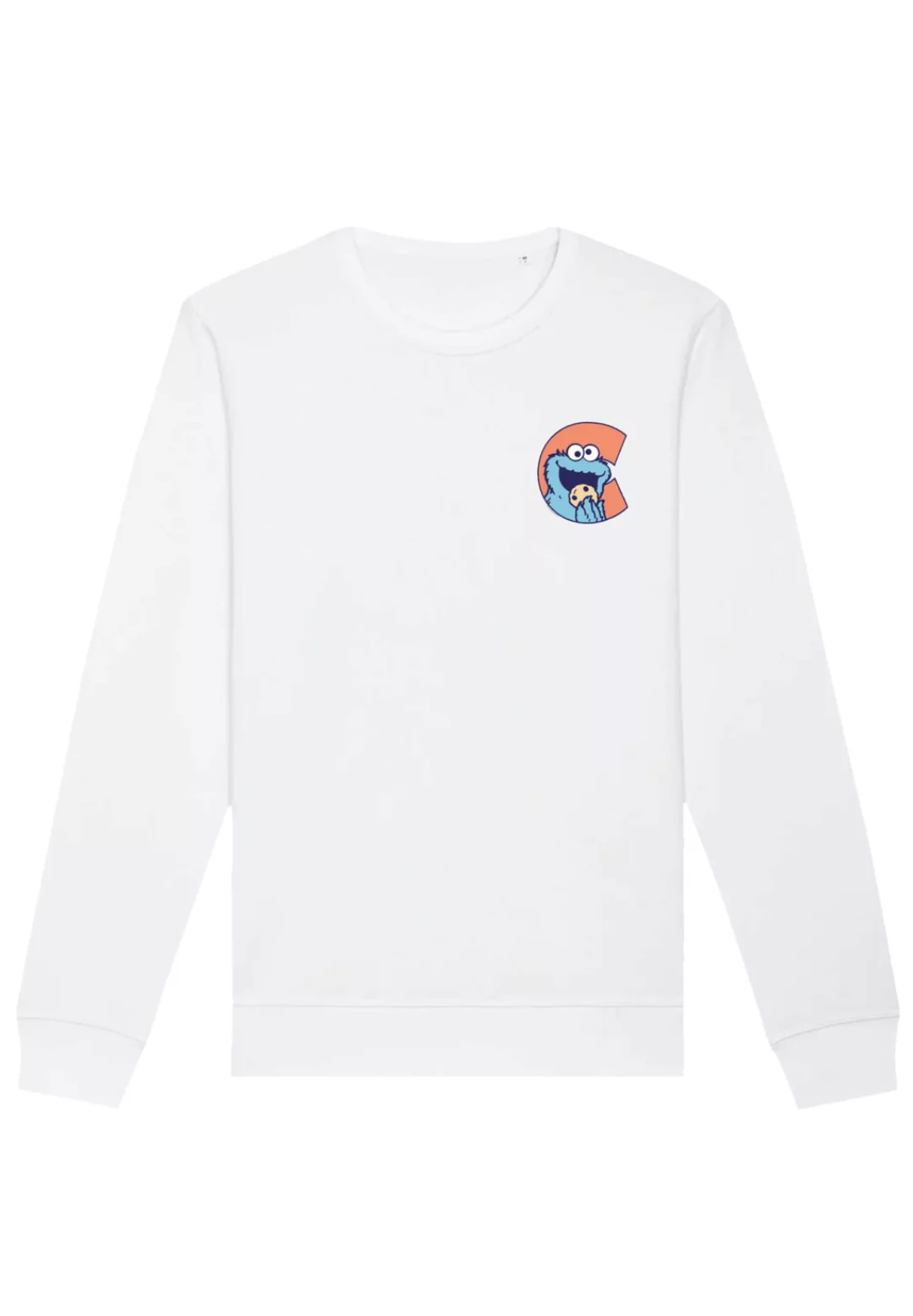 F4NT4STIC Sweatshirt "Sesamstraße Cookie Monster "C"", Premium Qualität günstig online kaufen