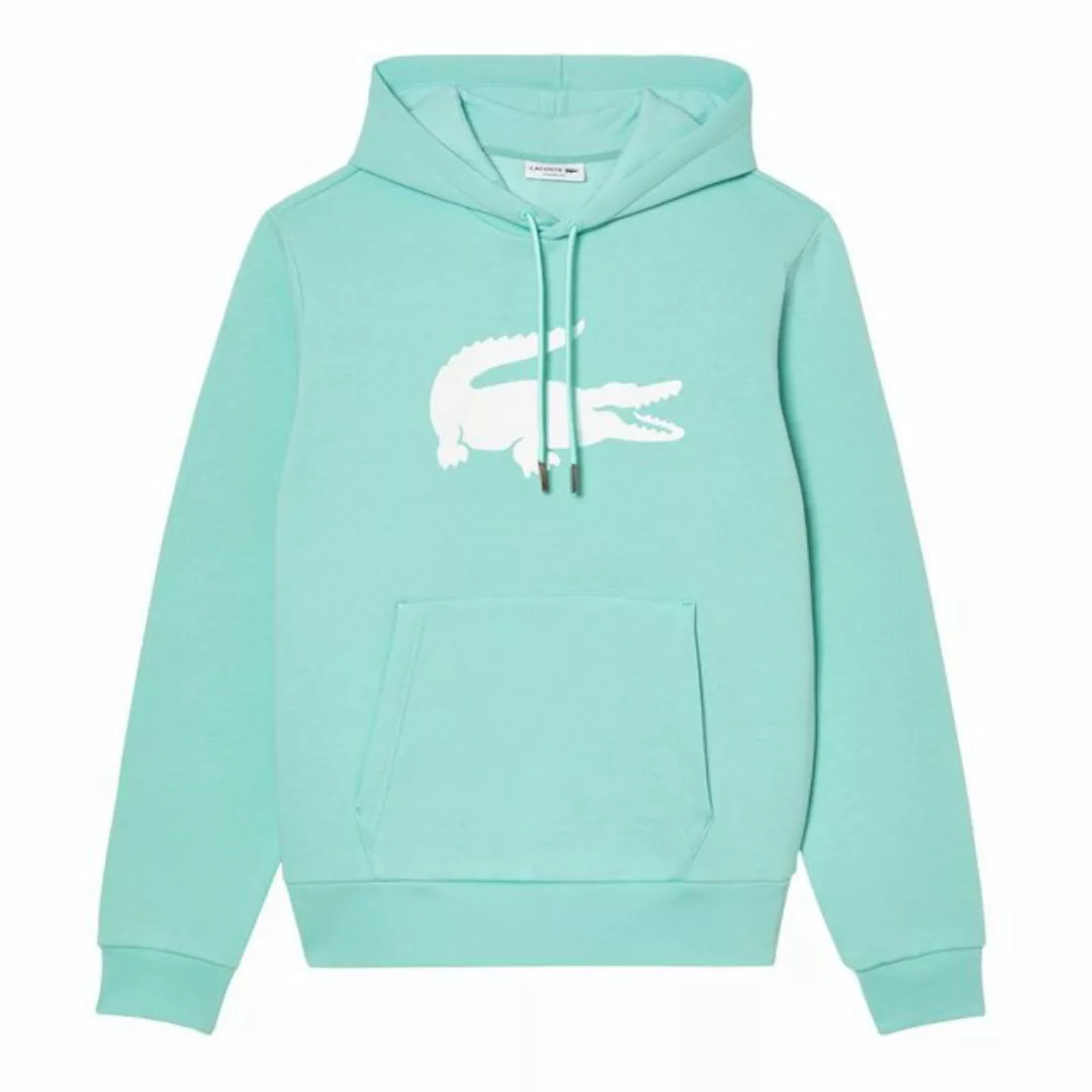 Lacoste Kapuzensweatshirt Hoodie mit großem Kroko auf der Vorderseite günstig online kaufen