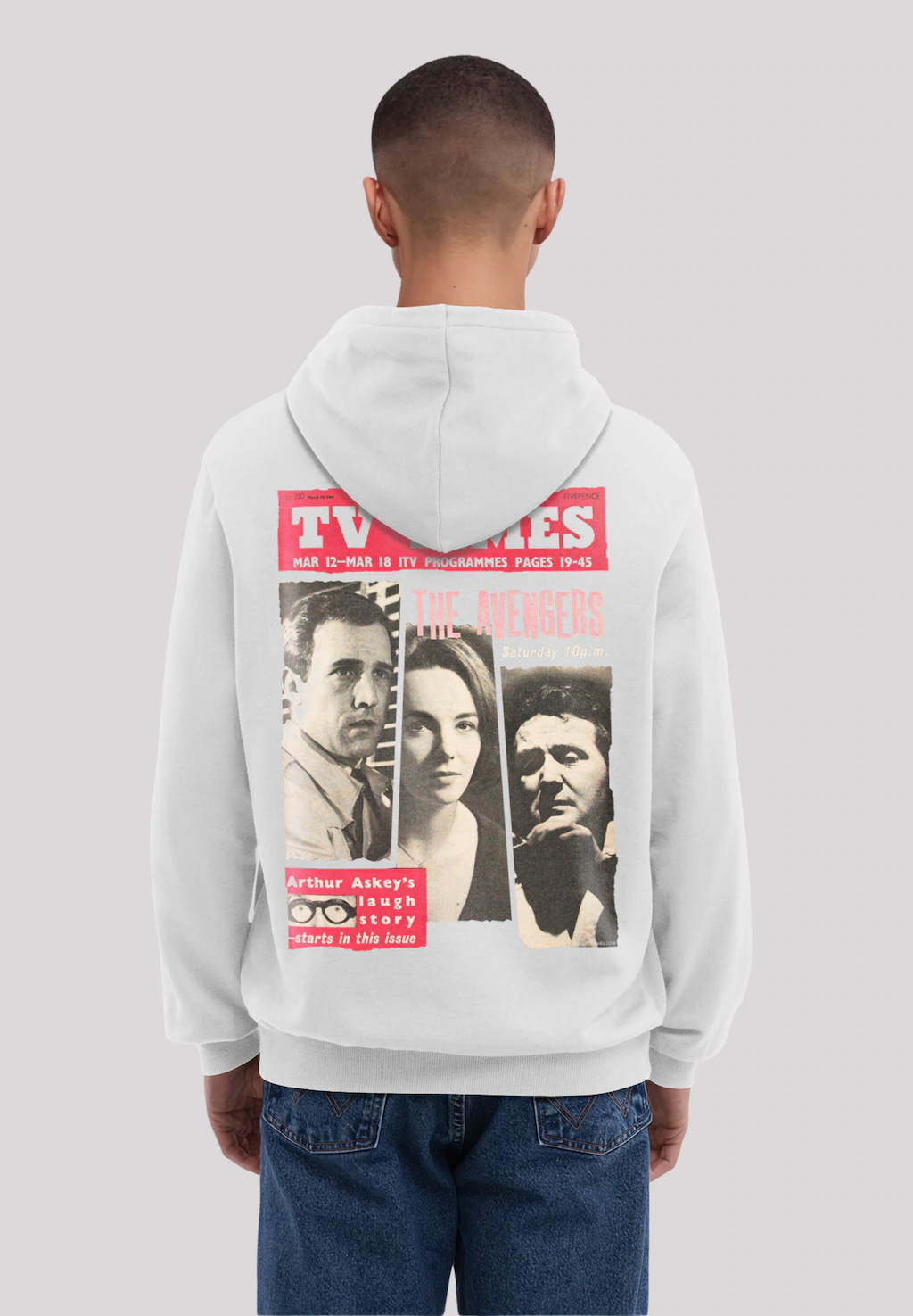 F4NT4STIC Kapuzenpullover "TV Times The Avengers 1961 Cover", Premium Quali günstig online kaufen