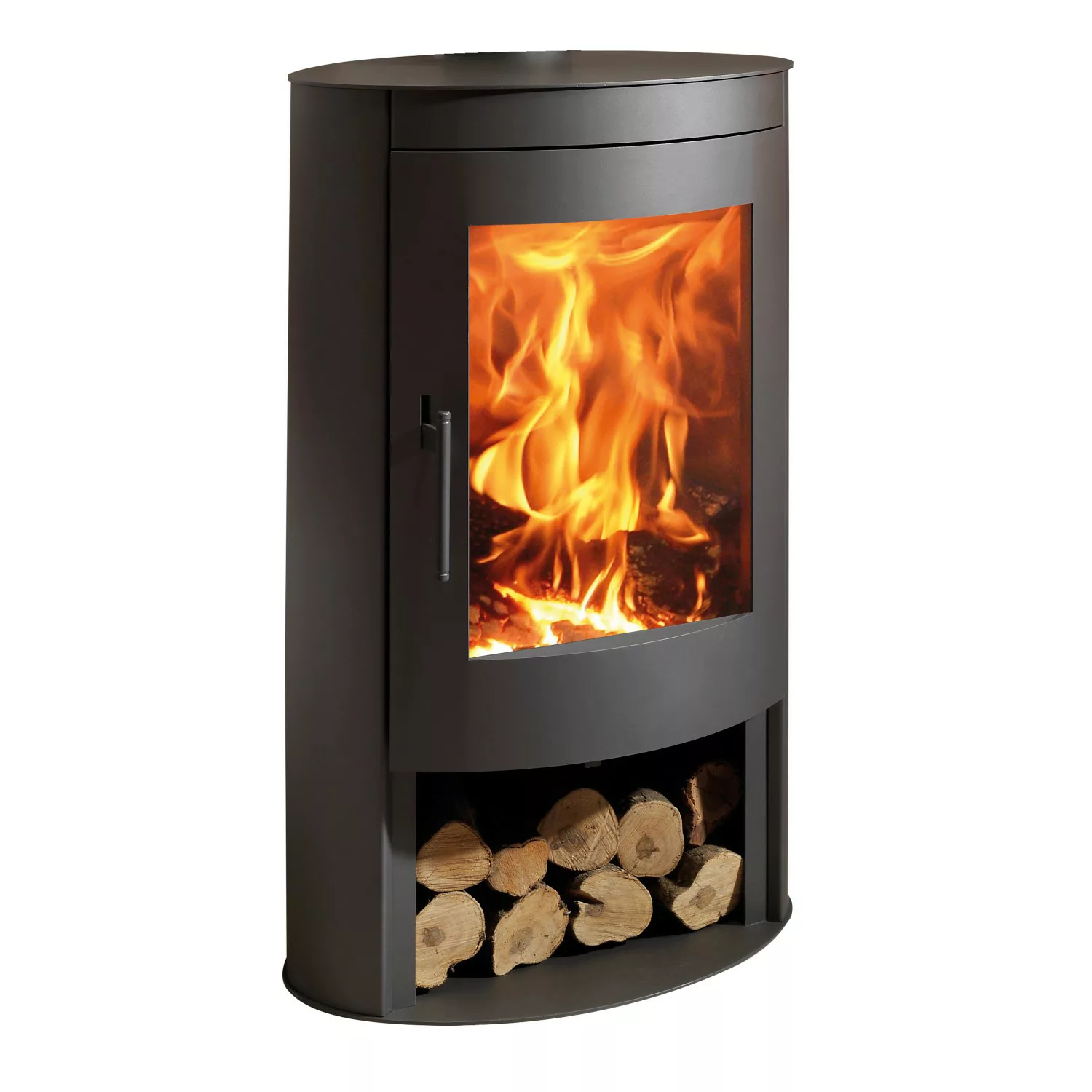 Panadero Kaminofen Stahl Schwarz Metallic 8,7 kW günstig online kaufen