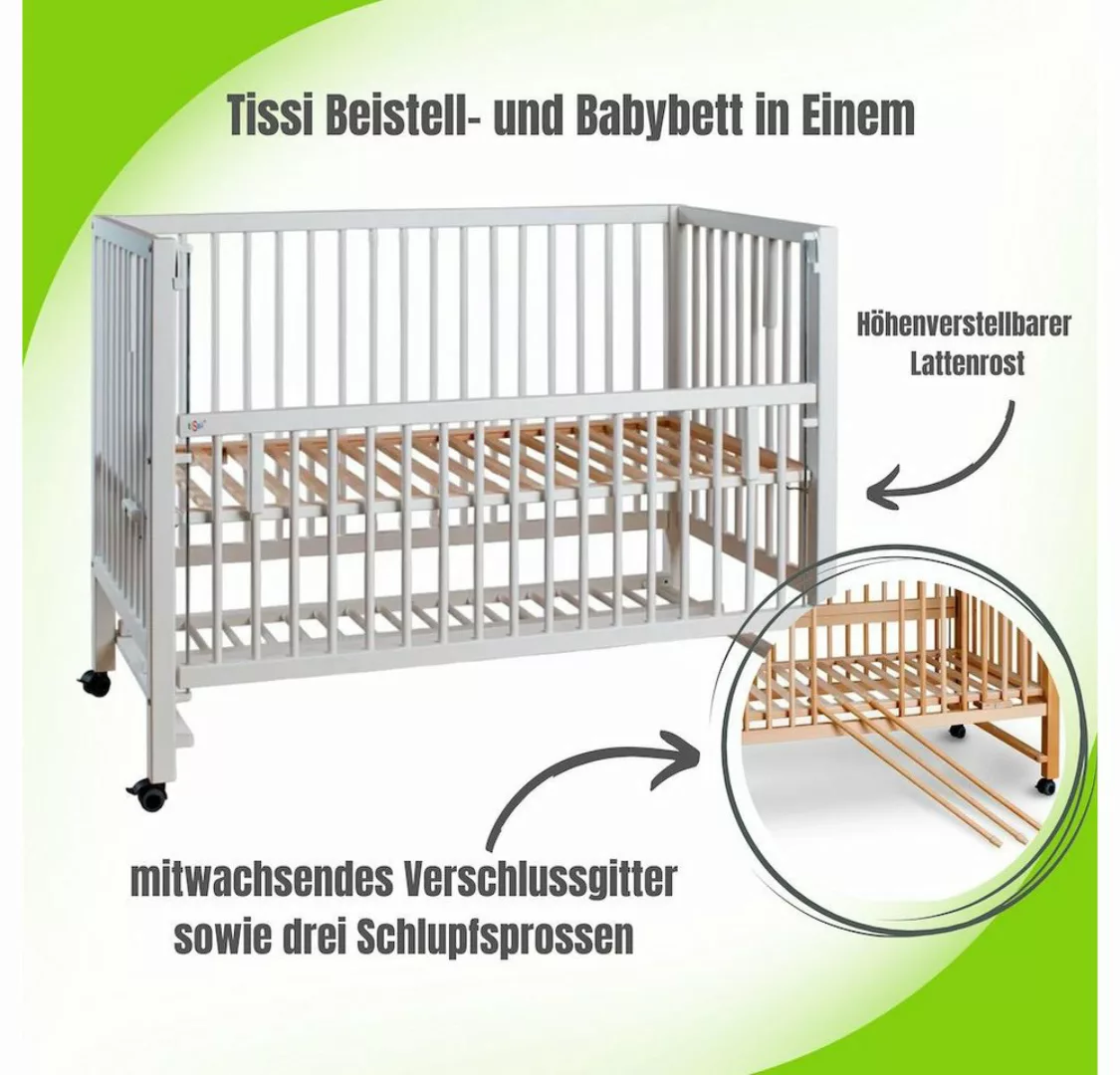 tiSsi® Babybett Beistelbett Hajo günstig online kaufen