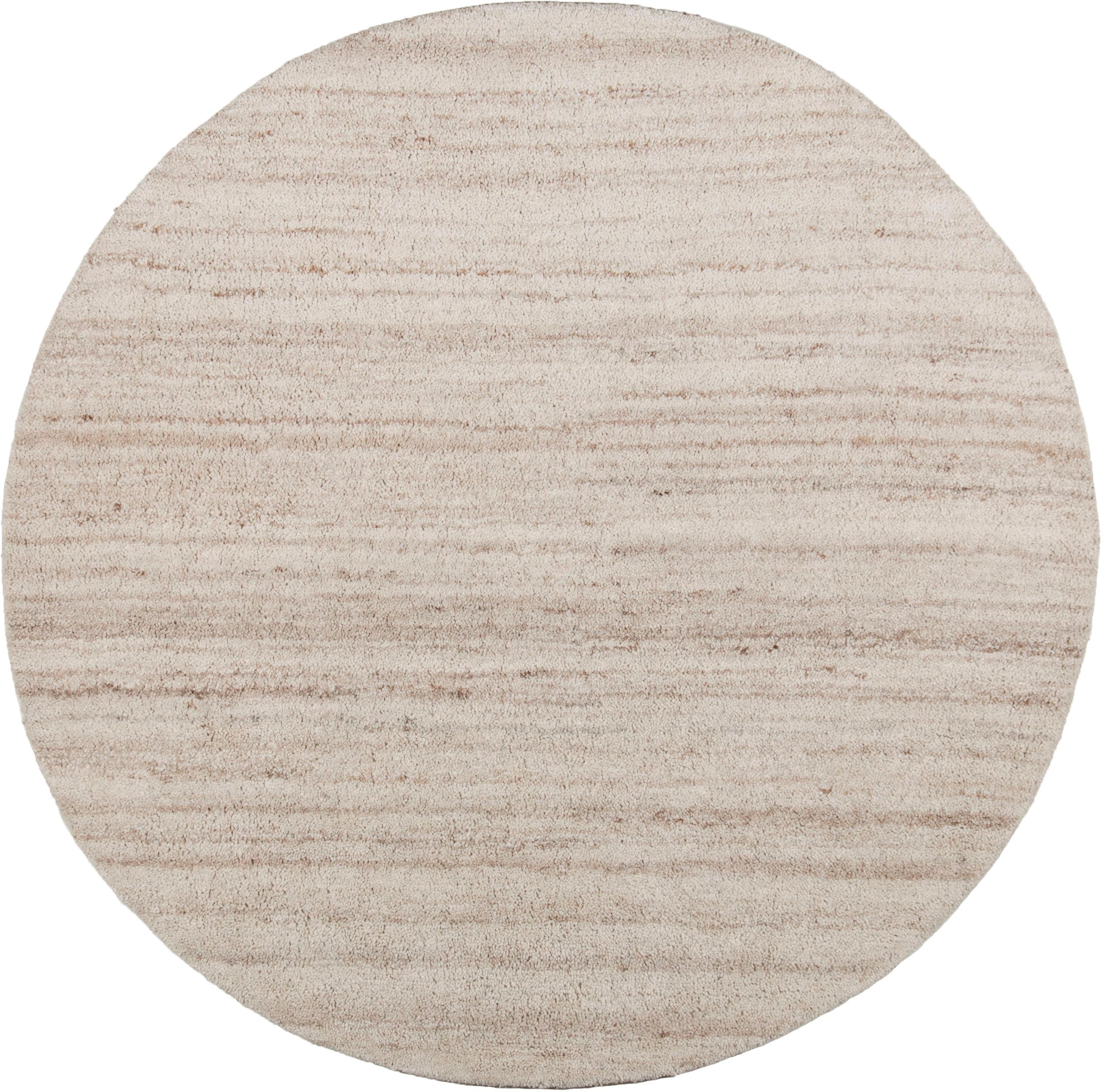 THEKO Wollteppich  Royal Berber  ¦ beige ¦ Wolle ¦ Maße (cm): B: 100 H: 1,8 günstig online kaufen
