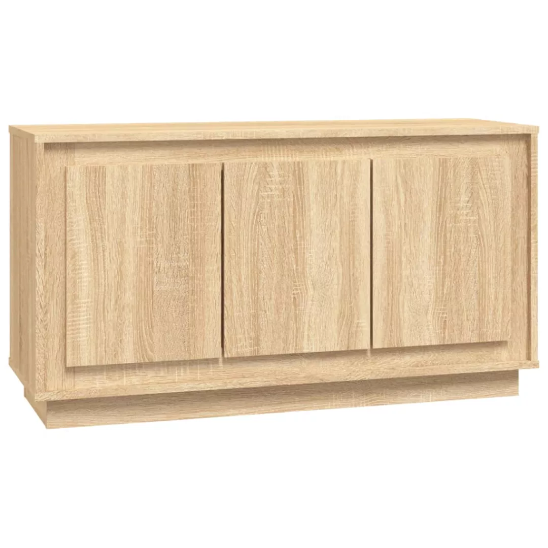 Vidaxl Sideboard Sonoma-eiche 102x35x55 Cm Holzwerkstoff günstig online kaufen