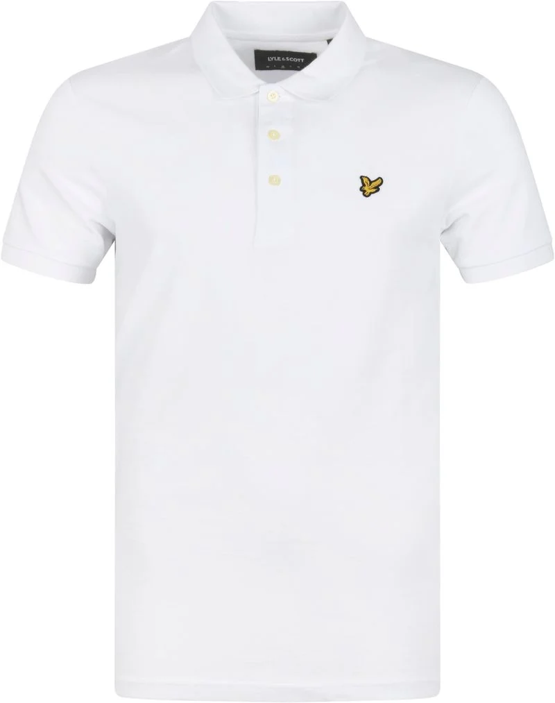 Lyle and Scott Poloshirt Weiß  - Größe XS günstig online kaufen