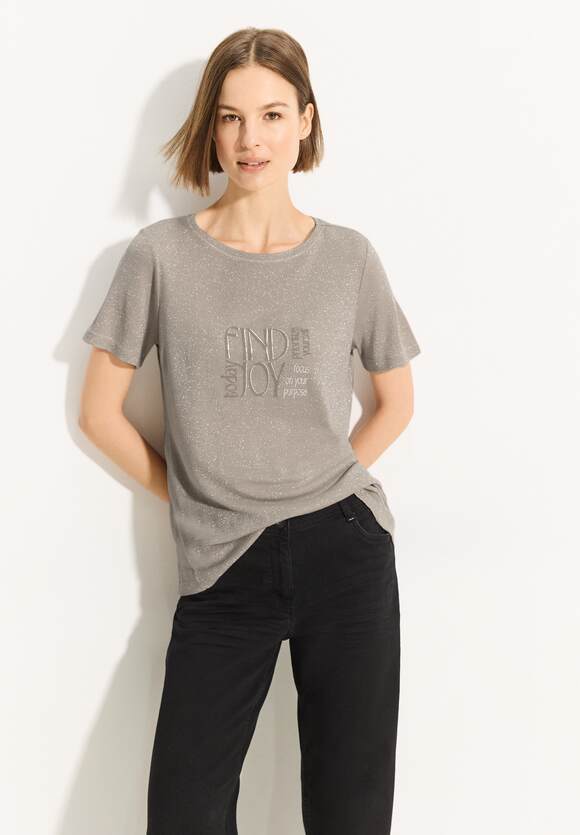 T-Shirt im Schimmer Look günstig online kaufen