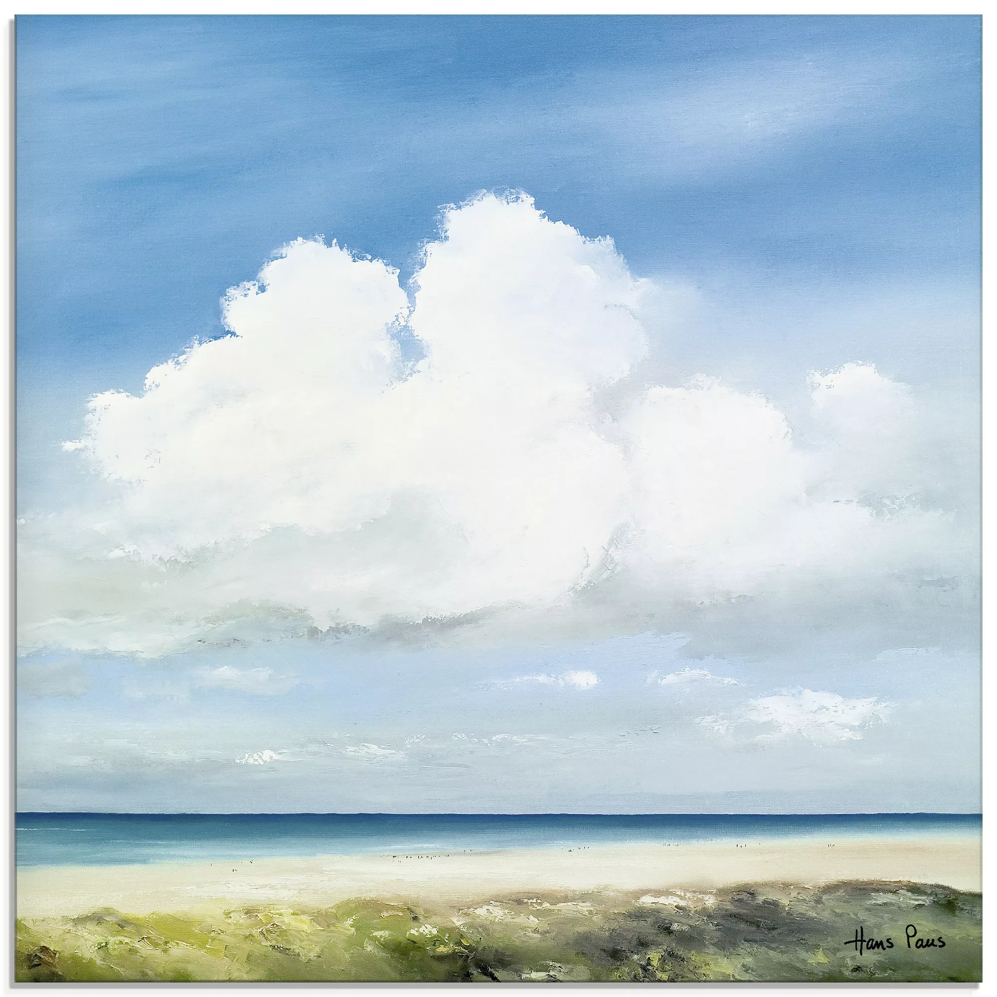 Artland Glasbild "Landschaft II", Himmel, (1 St.) günstig online kaufen
