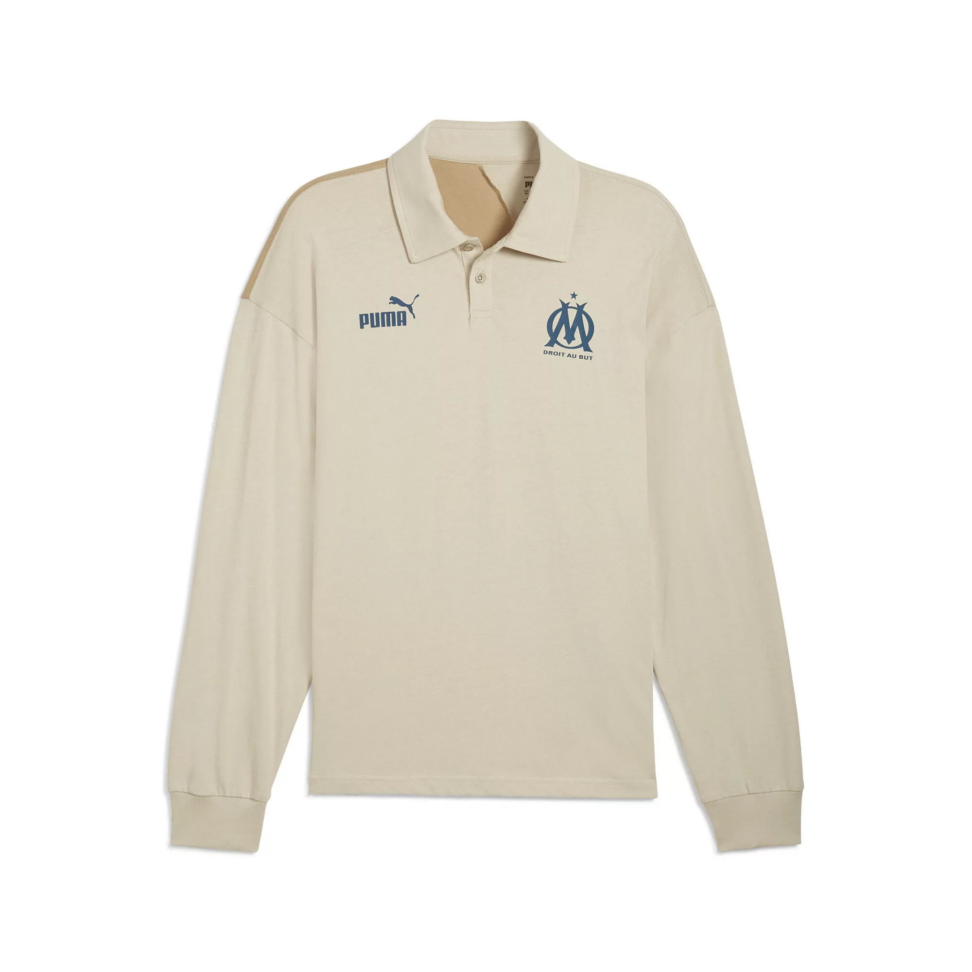 PUMA Poloshirt "Olympique de Marseille ftblCULTURE+ Langarm-Polo Herren" günstig online kaufen