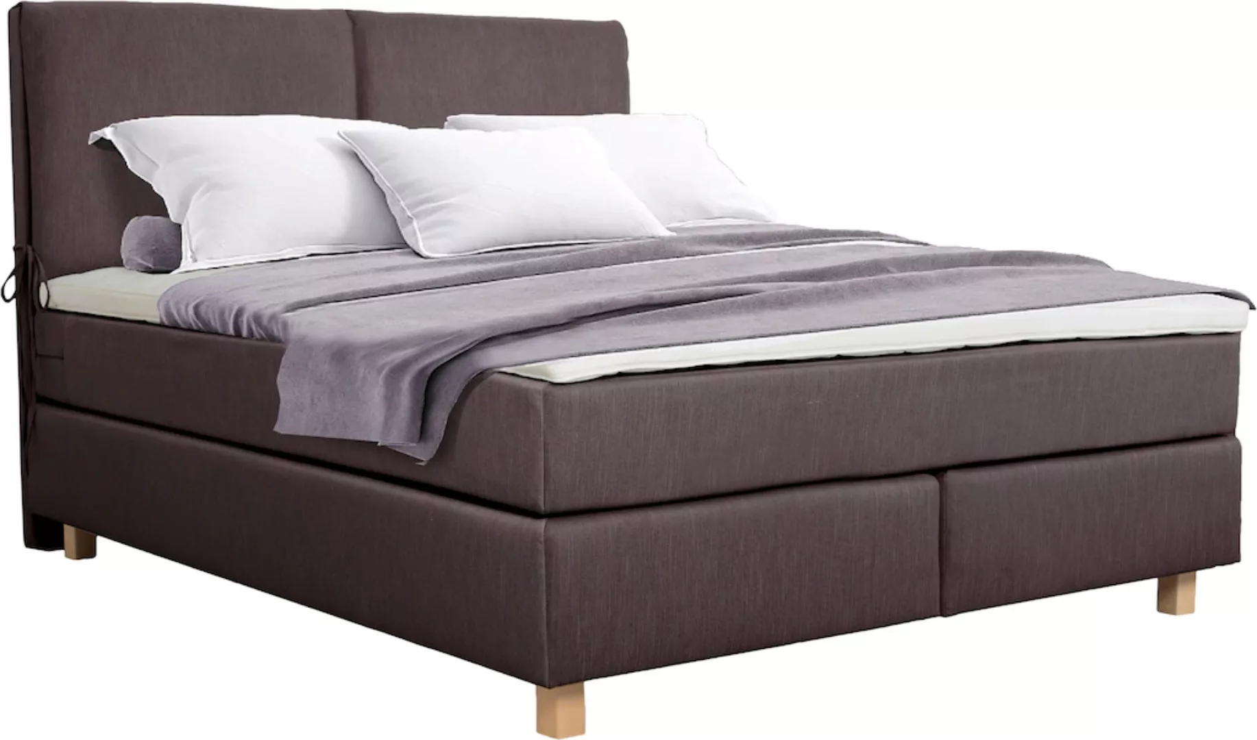 Home affaire Boxspringbett "Nele", inkl. Topper im schlichtem Design günstig online kaufen