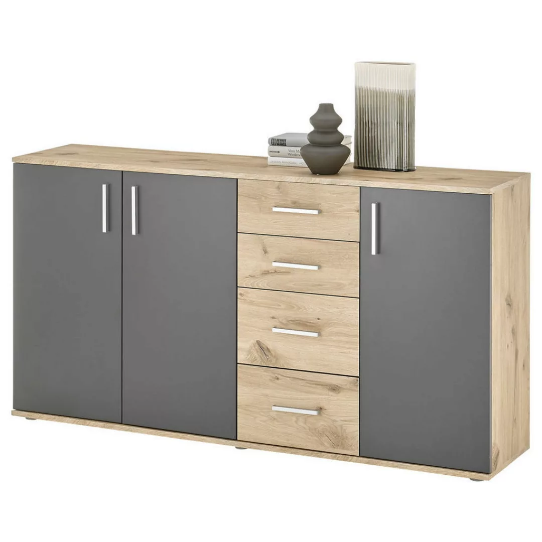 HBZ Kommode "BC-Drift-2, Sideboard Stellmaß BxHxT 160x84x35 cm", (1 St.), S günstig online kaufen