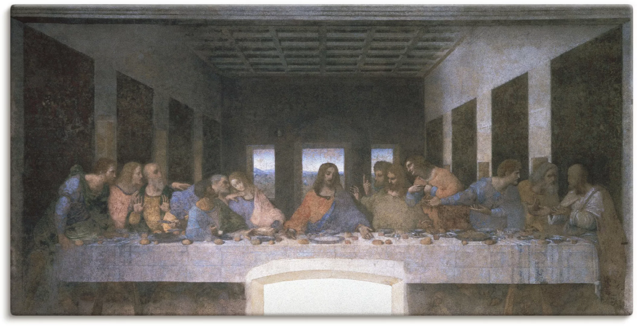Artland Wandbild "Das letzte Abendmahl", Religion, (1 St.) günstig online kaufen