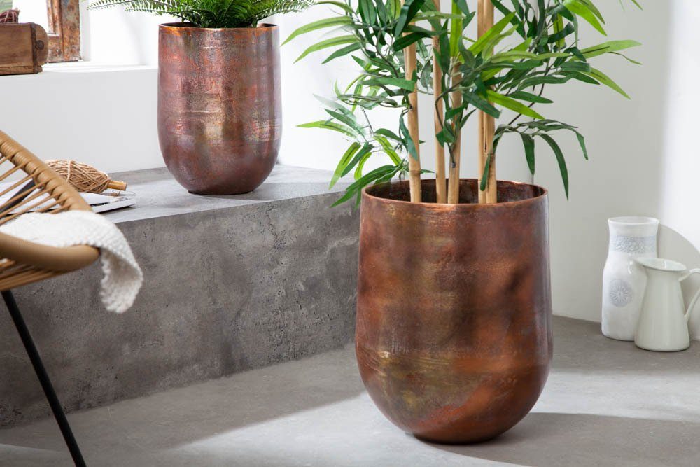 riess-ambiente Übertopf FLOWERS XL 37cm kupfer günstig online kaufen