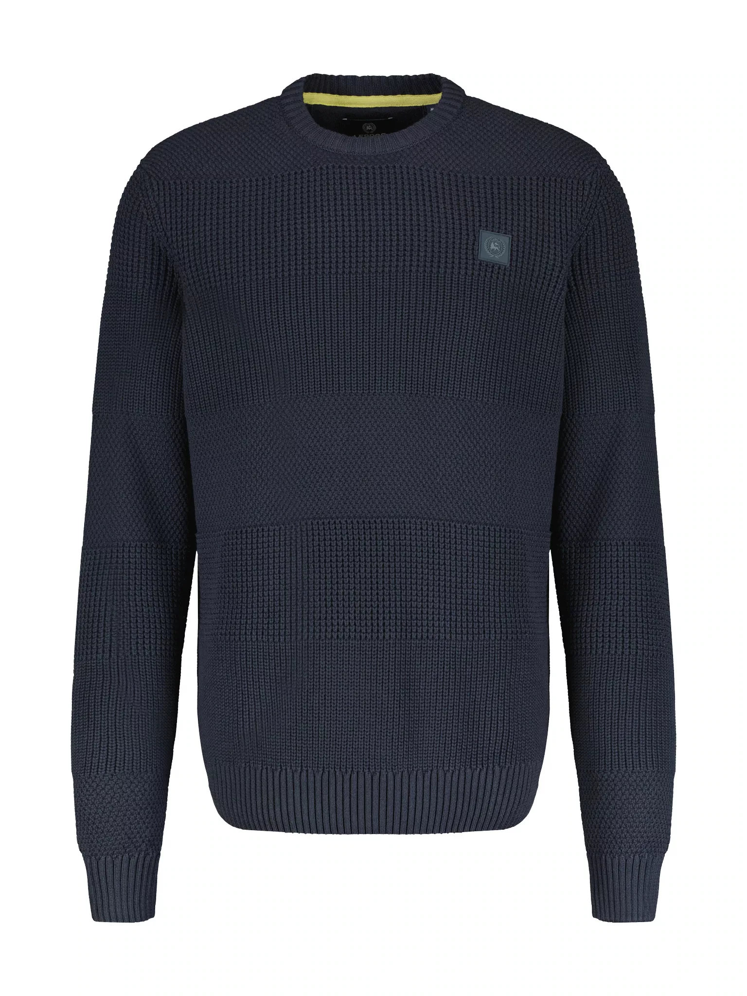 LERROS Strickpullover "LERROS Jacquard Strickpullover für Herren" günstig online kaufen