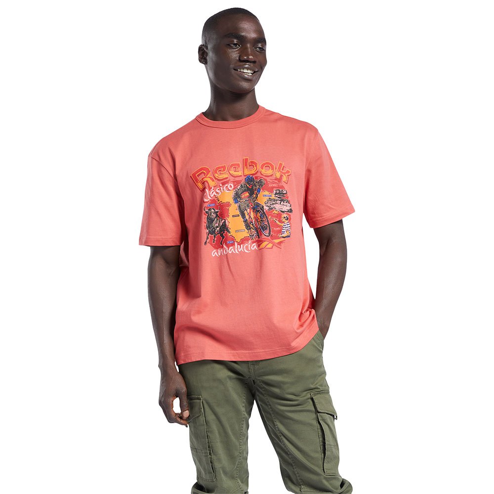 Reebok Classics Destination Kurzärmeliges T-shirt XS Rhodonite günstig online kaufen