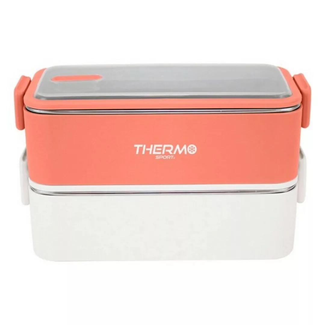 Lunchbox Thermosport Rechteckig Thermal (1100 Ml) (2 X 550 Ml) günstig online kaufen