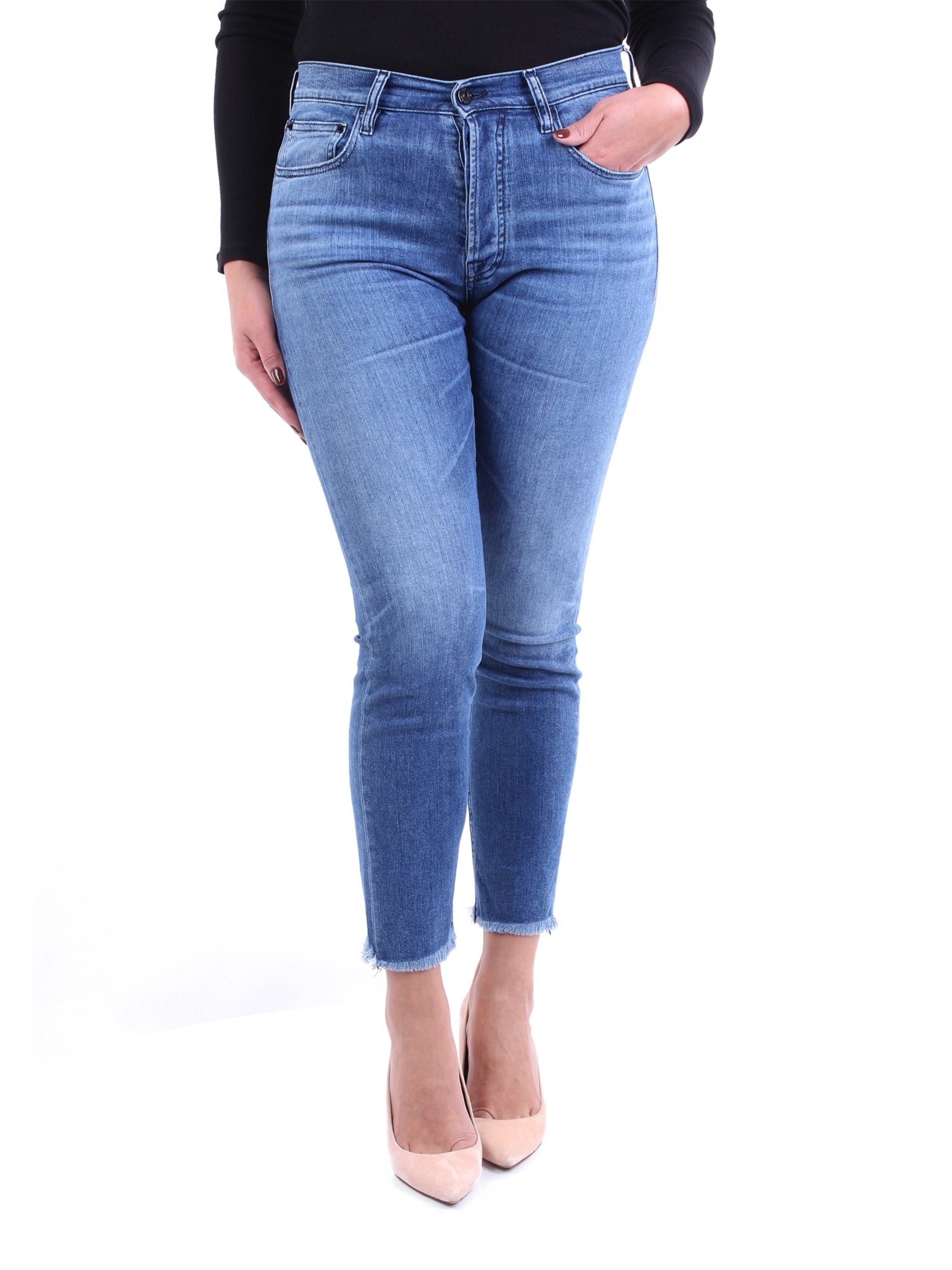 CYCLE dünn Damen Blue Jeans günstig online kaufen