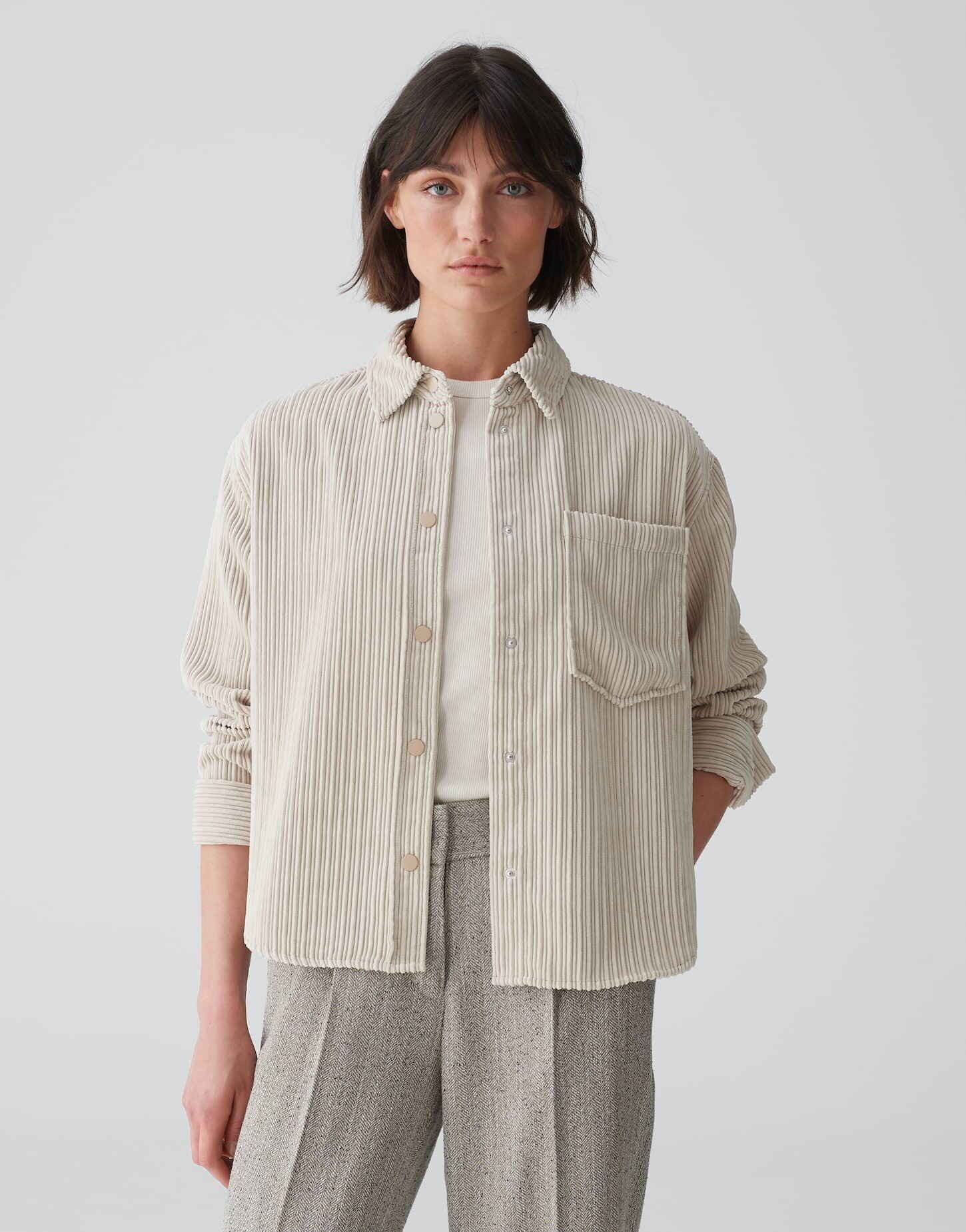 OPUS Langarmbluse Overshirt FANKI Boxy Fit günstig online kaufen