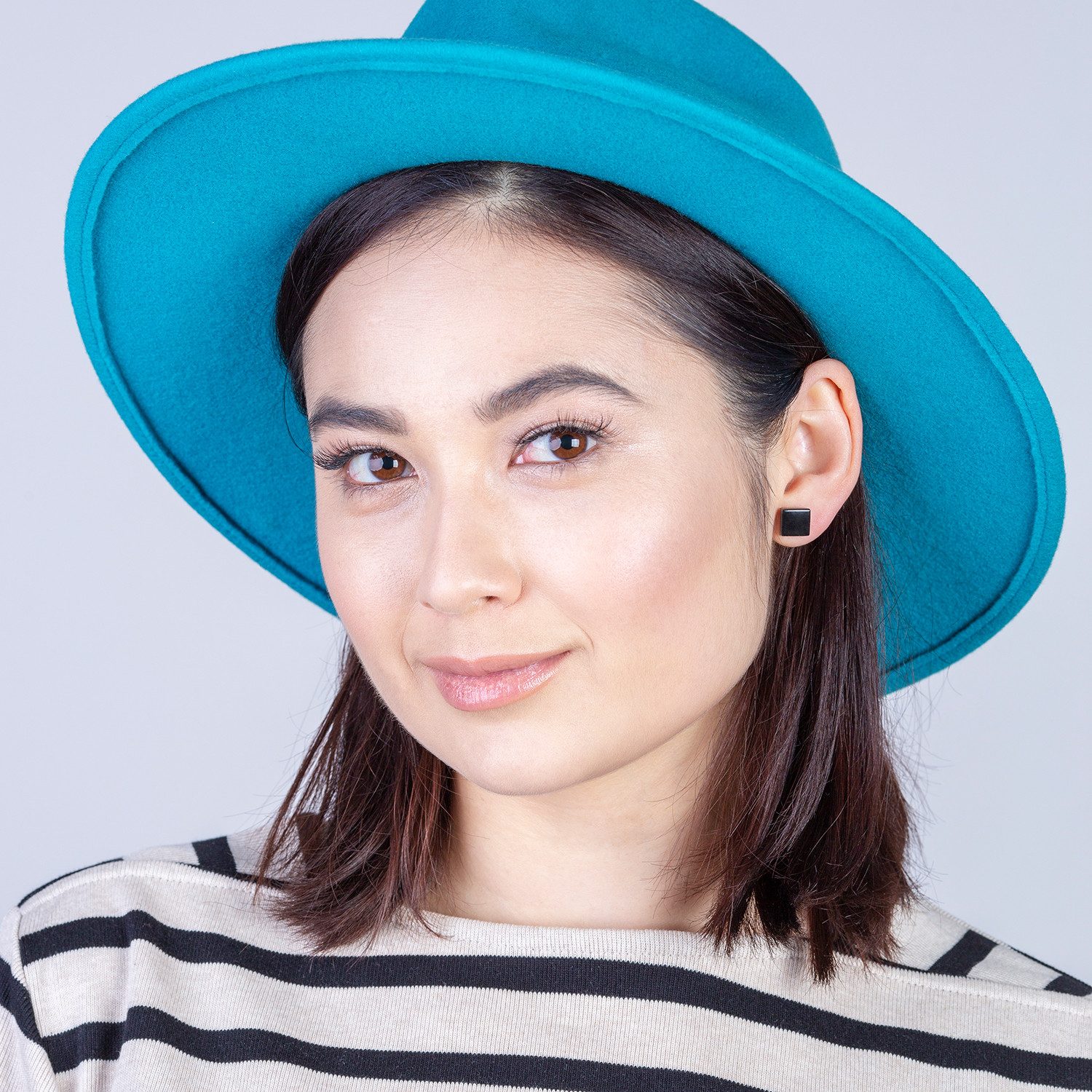 ALEXASCHA Paar Ohrstecker Kleine quadratische Stecker günstig online kaufen