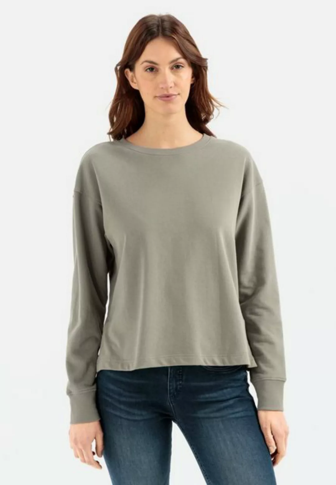 camel active Sweatshirt mit Rundhalsausschnitt günstig online kaufen