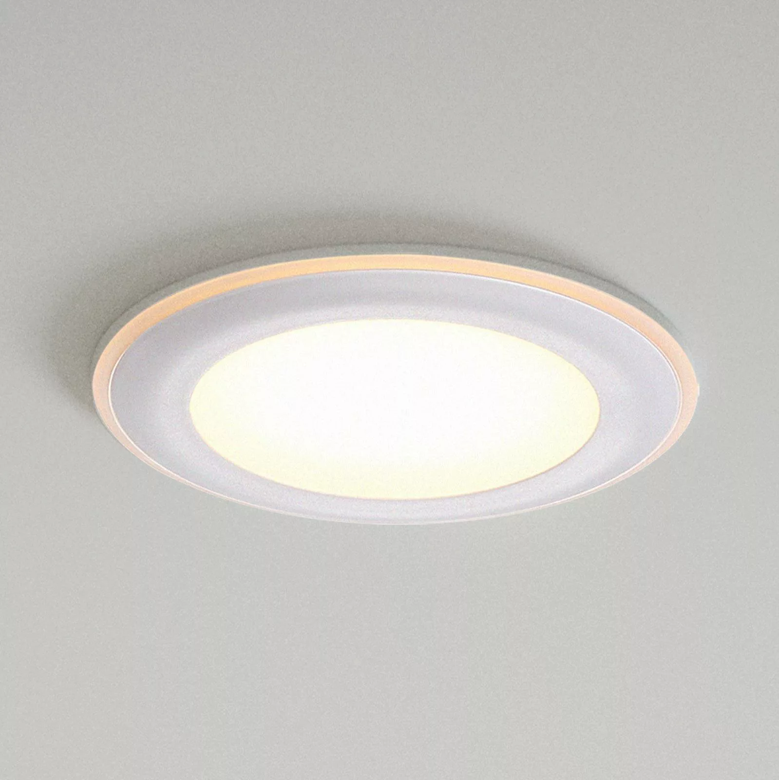 LED-Deckeneinbauleuchte Elkton, Ø 8 cm günstig online kaufen