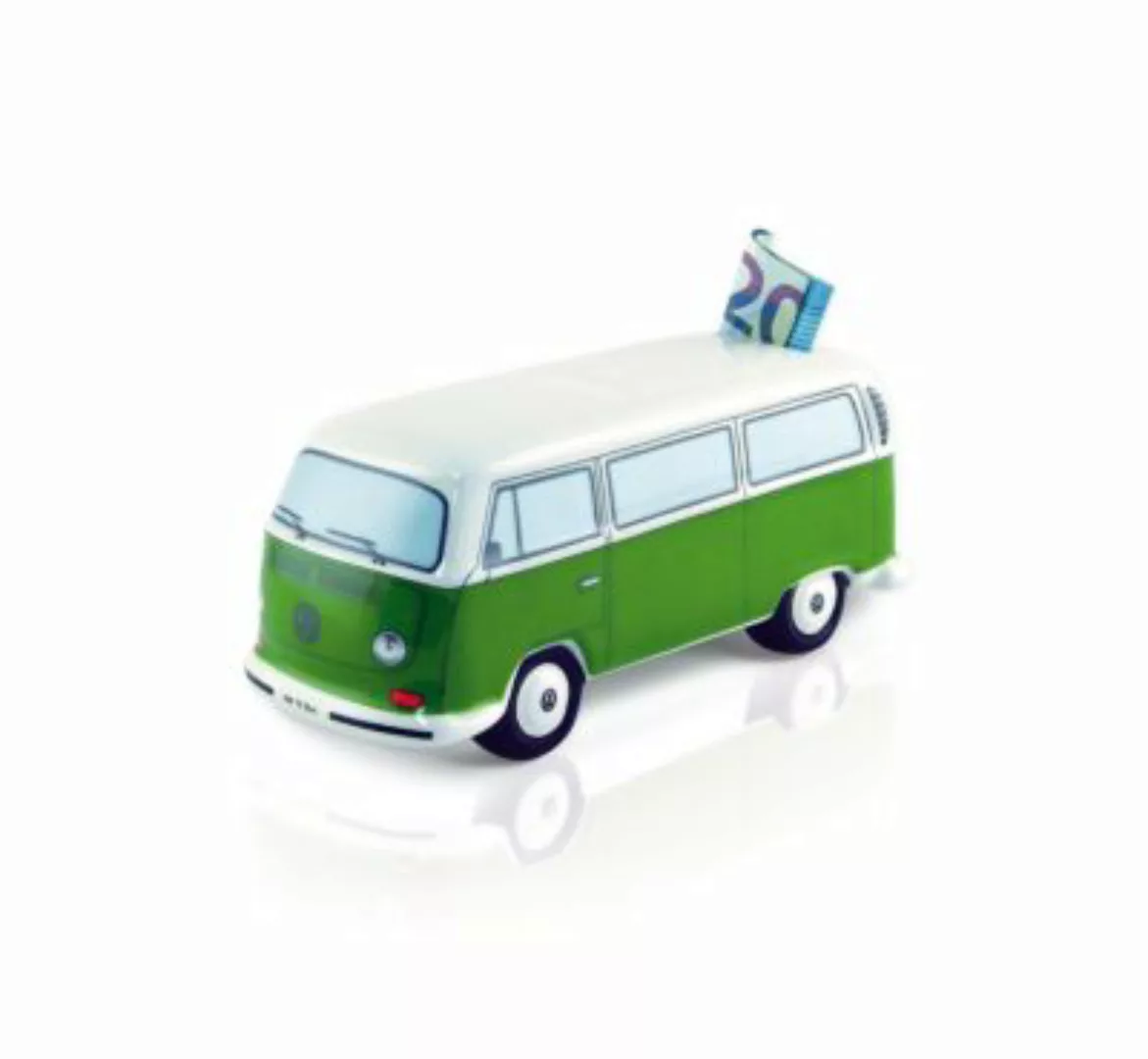 VW Collection by BRISA VW T2 Bulli Bus Spardose Keramik (1:22) grün günstig online kaufen