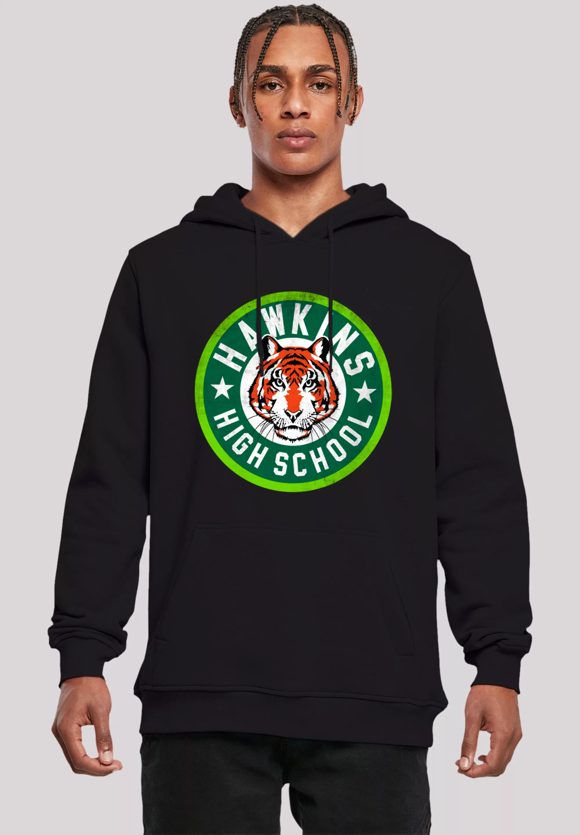 F4NT4STIC Kapuzenpullover "Stranger Things Hawkins Tiger Circle Netflix", P günstig online kaufen