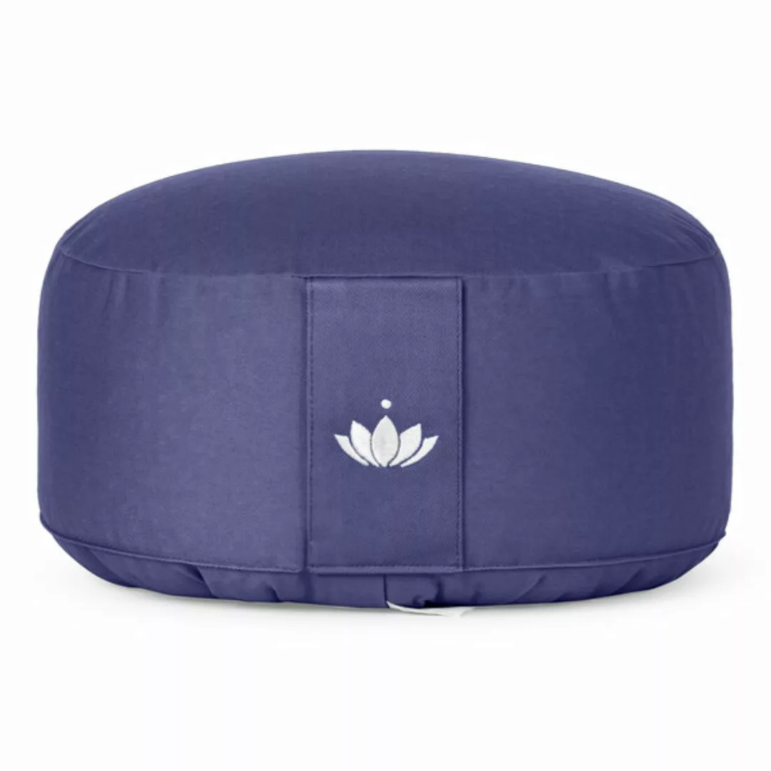 Meditationskissen Rund Lotus - Sitzhöhe 15cm - Gots Zertifiziert günstig online kaufen