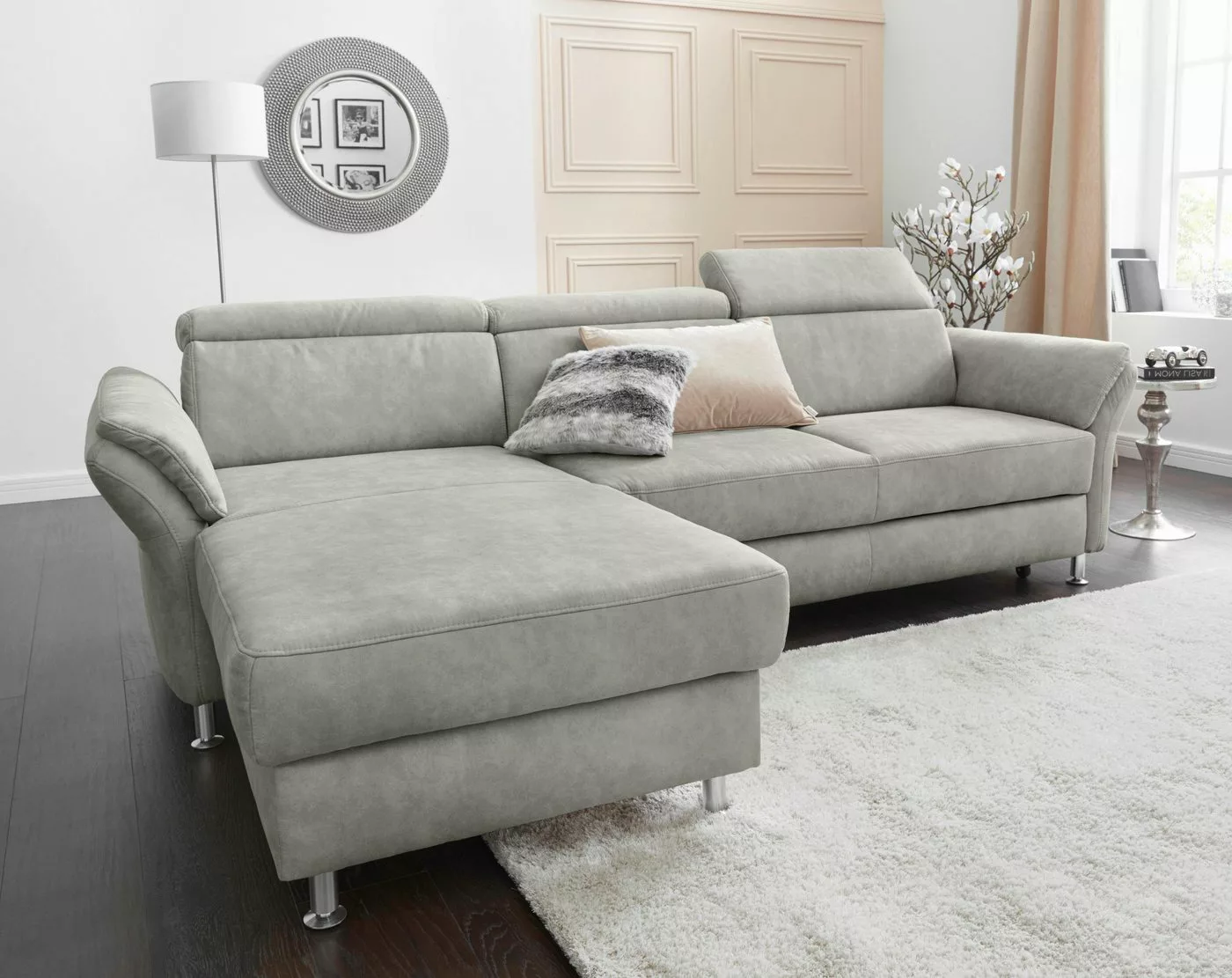 sit&more Ecksofa Avignon L-Form, Kopfteilverstellung, wahlweise mit Bettfun günstig online kaufen