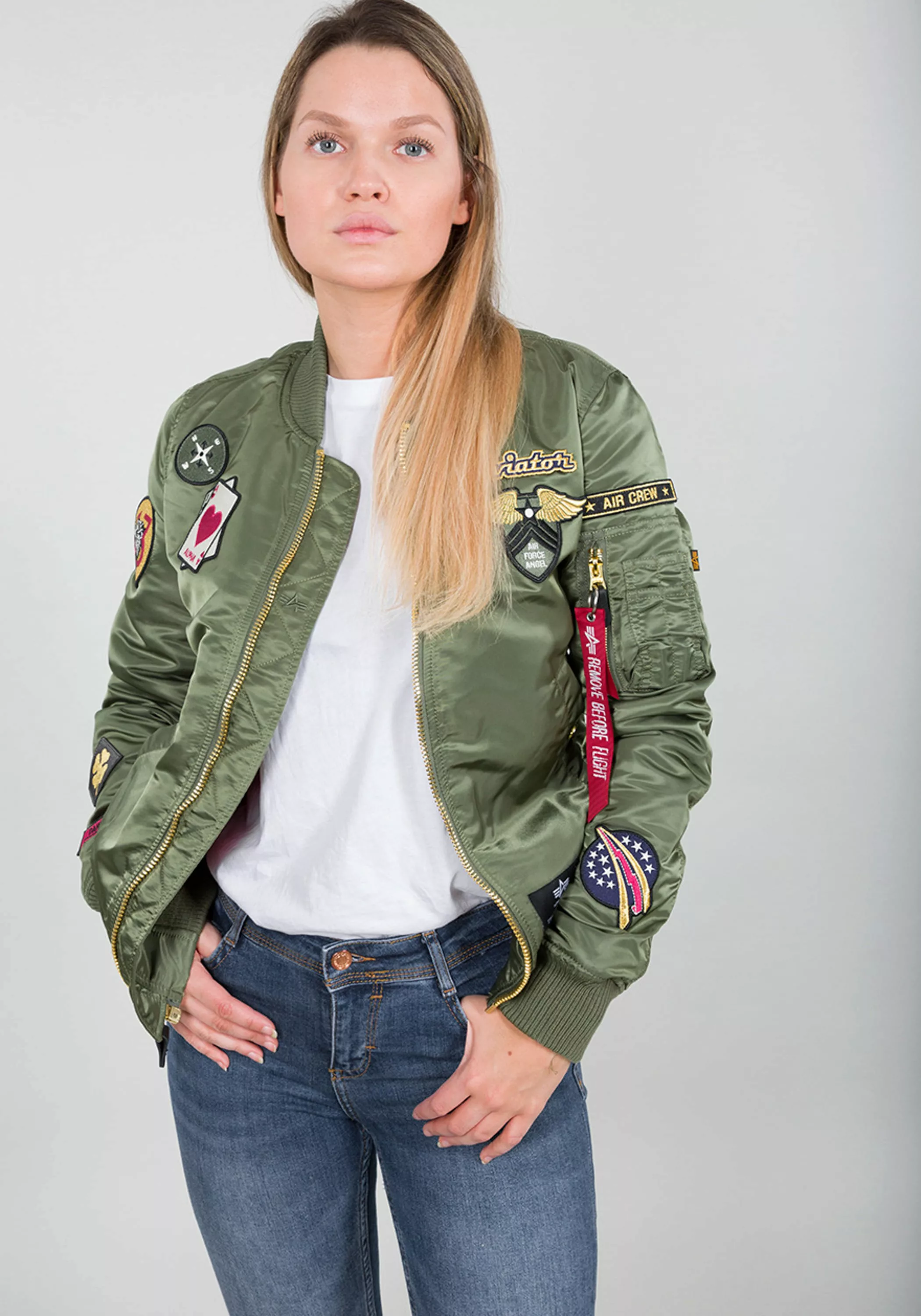 Alpha Industries Bomberjacke "Alpha Industries Women - Bomber Jackets MA-1 günstig online kaufen