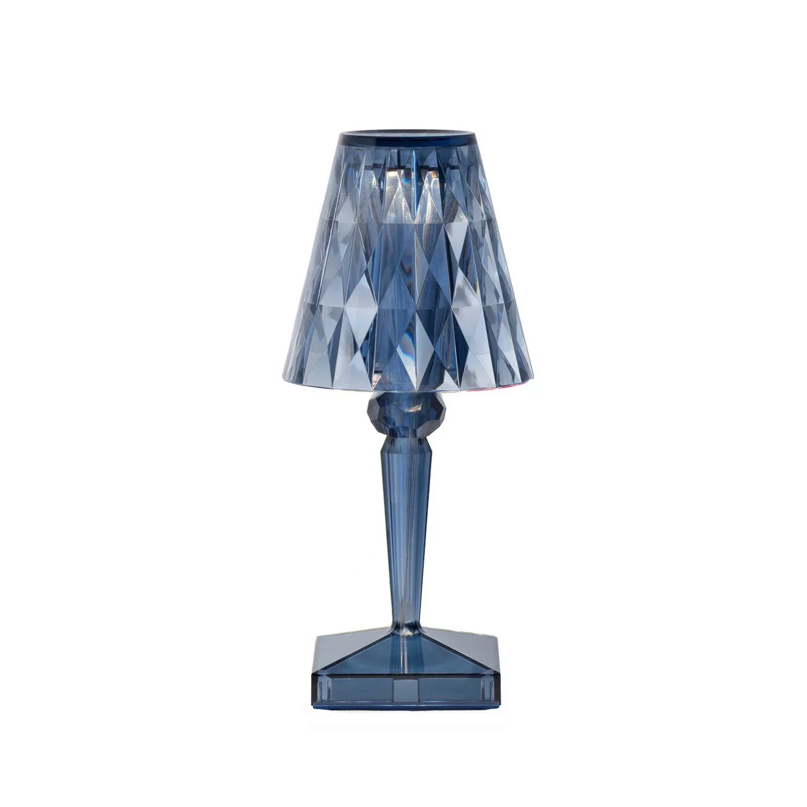 Kartell LED-Akku-Tischlampe Battery, 30 cm, himmelblau, IP54 günstig online kaufen