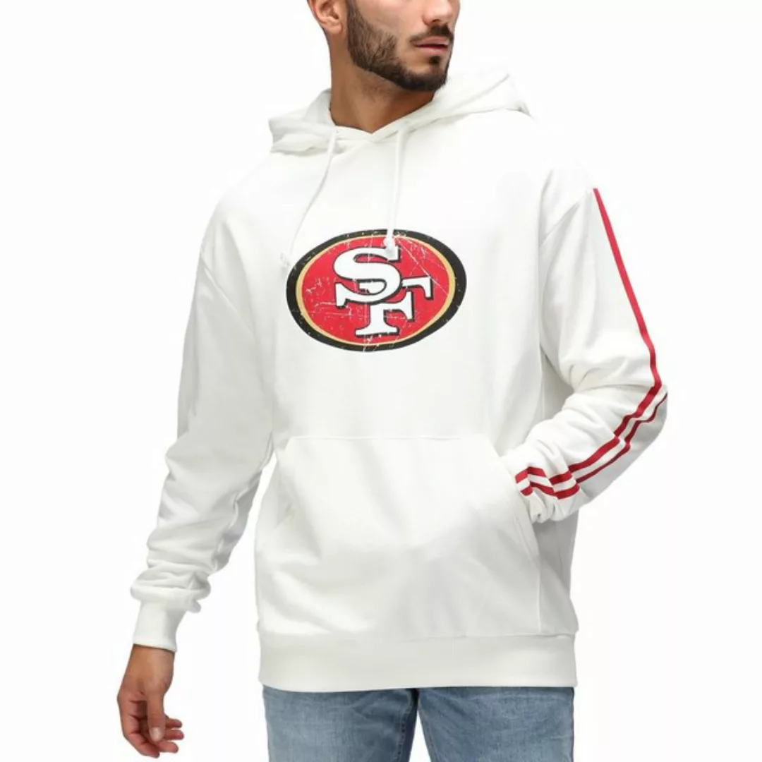 Recovered Kapuzenpullover Re:covered NFL San Francisco 49ers ecru günstig online kaufen