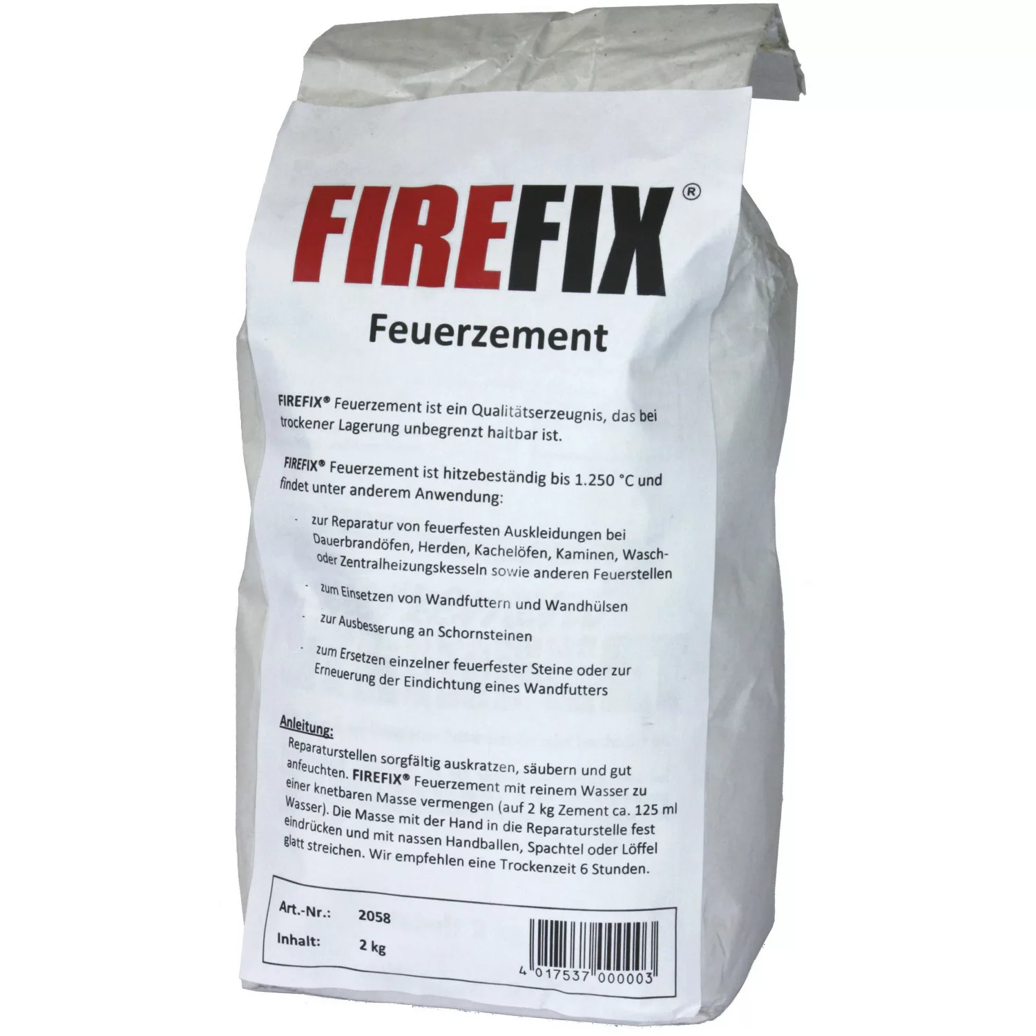 Firefix Feuerfester Zement günstig online kaufen