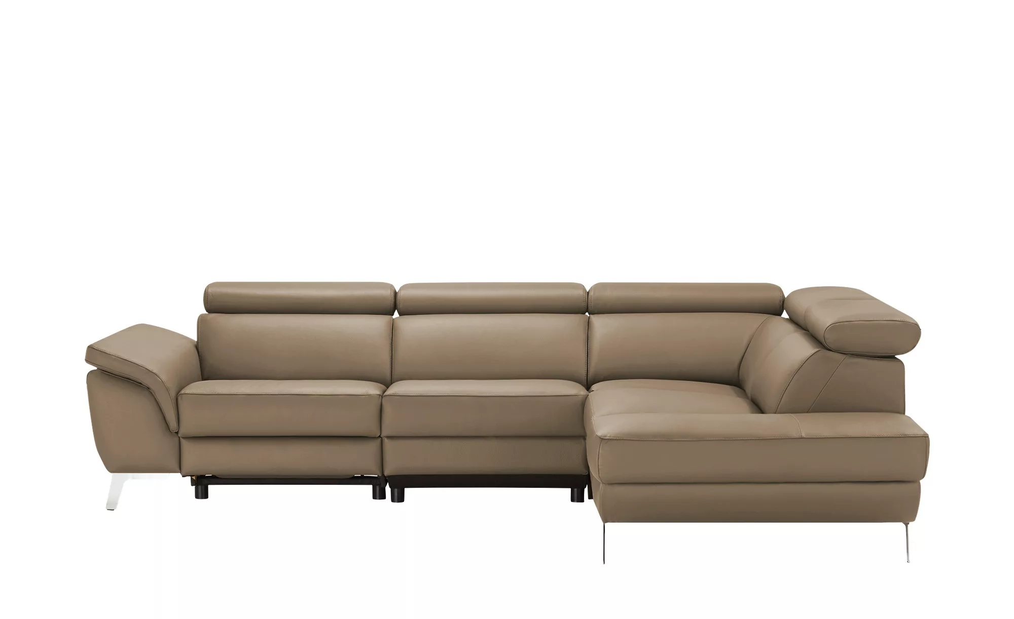 uno Ecksofa Leder  Dallas ¦ braun ¦ Maße (cm): B: 283 H: 74 T: 228.0 Polste günstig online kaufen