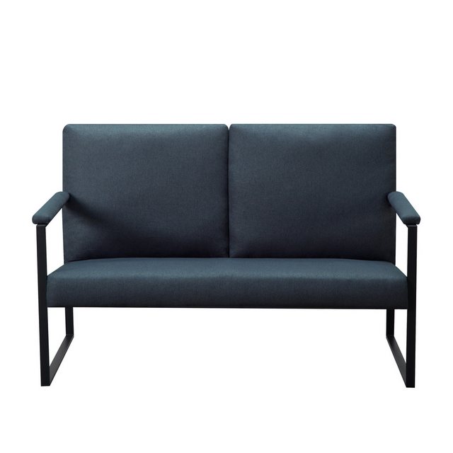 Nettlife Loungesofa 2-Sitzer Polstercouch Doppelsofa Modernes Metallgestell günstig online kaufen