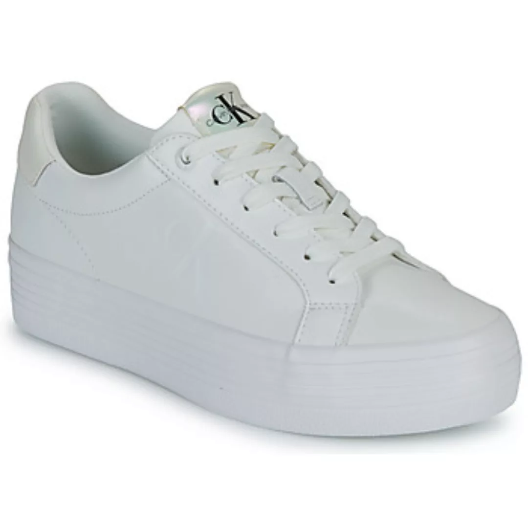 Calvin Klein Jeans  Sneaker BOLD VULC FLATF LACEUP LTH WN günstig online kaufen