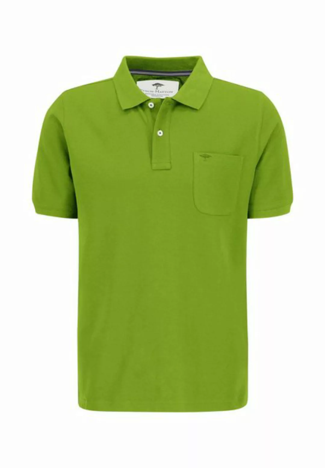 FYNCH-HATTON Poloshirt Poloshirt Piquê aus Baumwolle mit Brusttasche Hellgr günstig online kaufen