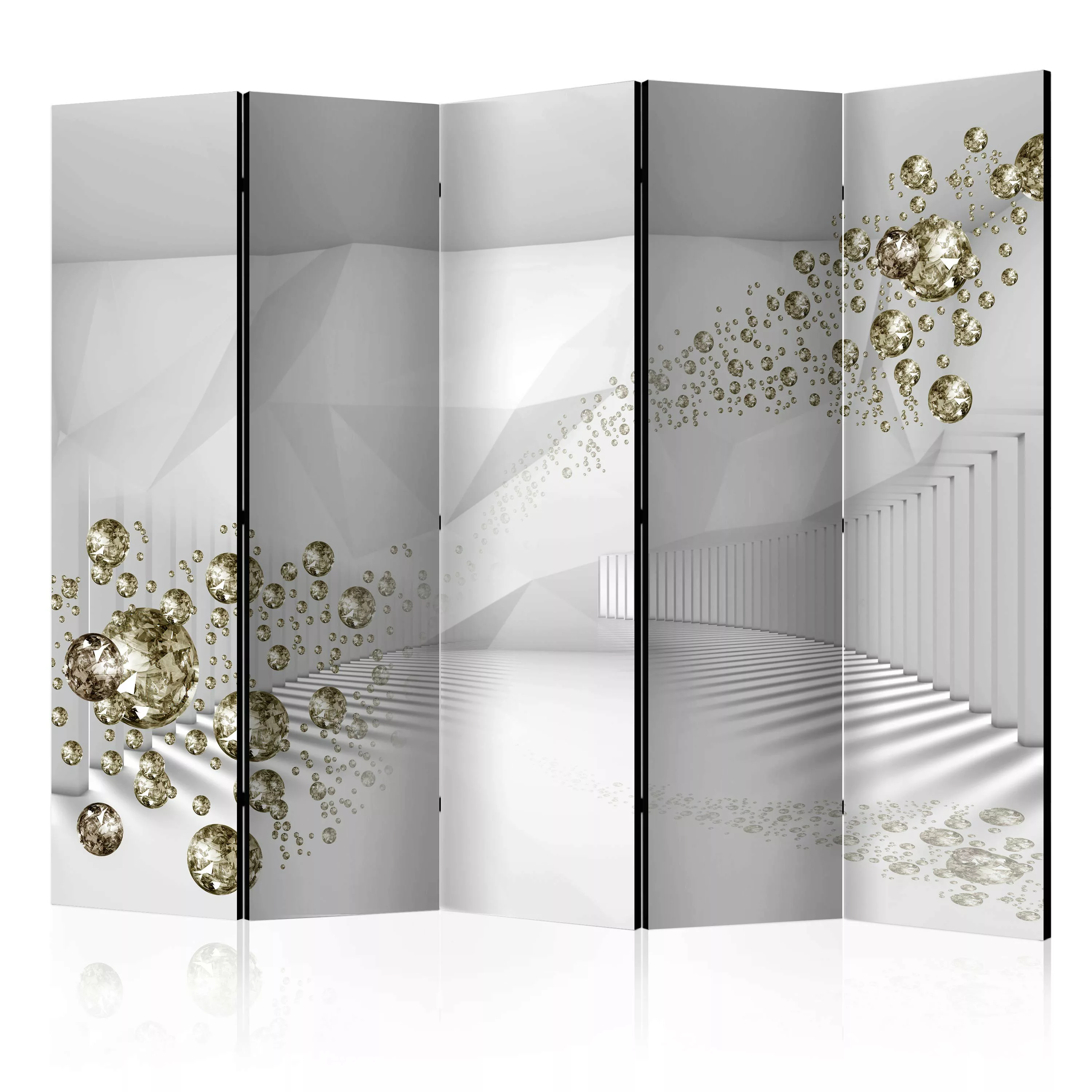 5-teiliges Paravent - Corridor Of Diamonds Ii [room Dividers] günstig online kaufen