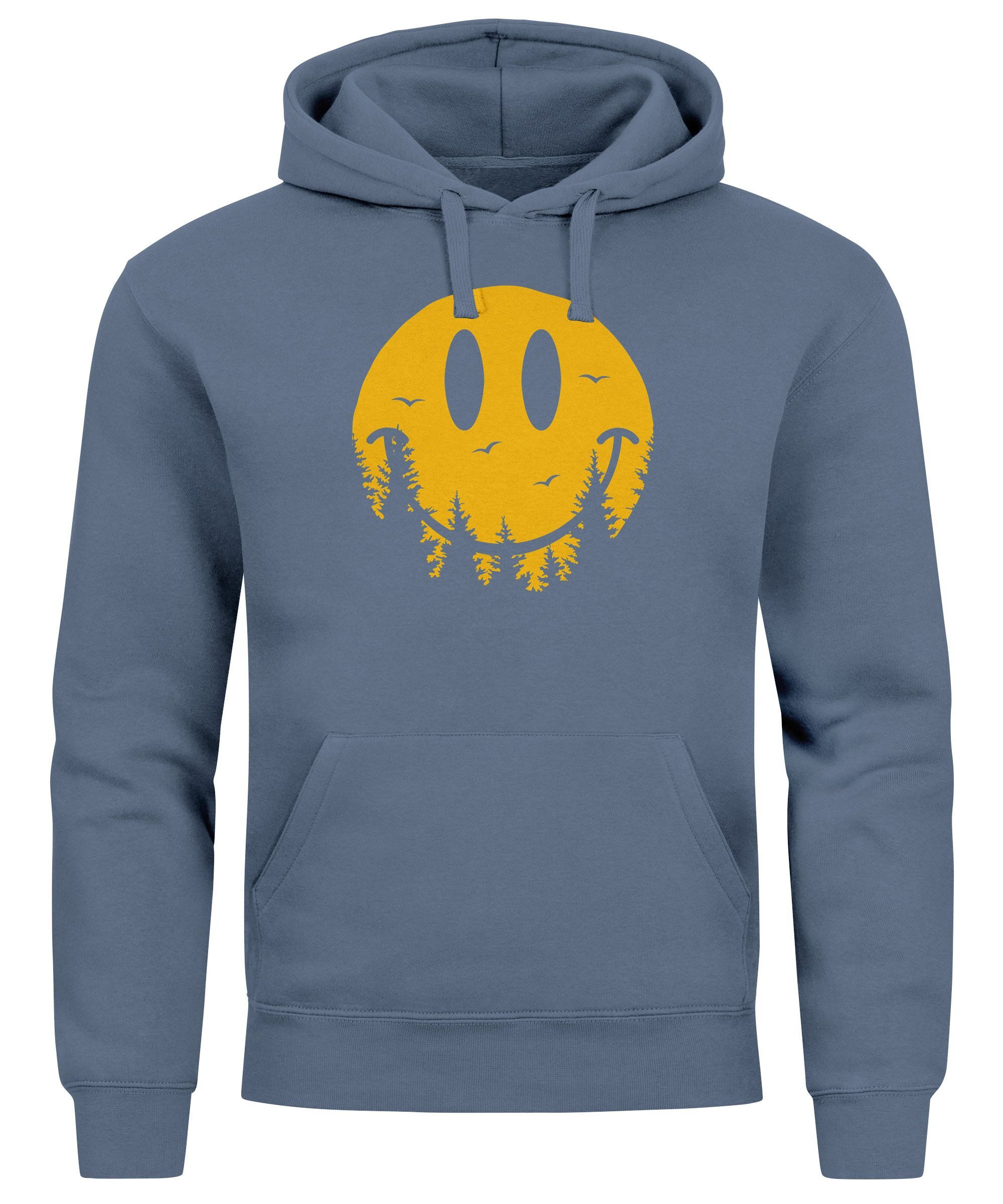 Neverless Hoodie Hoodie Herren Aufdruck Print günstig online kaufen